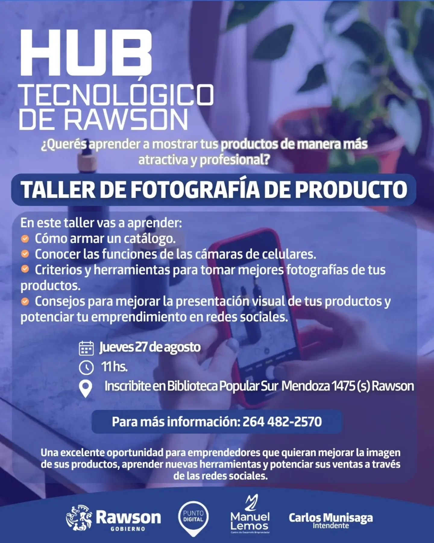 Taller de Fotografia de Producto