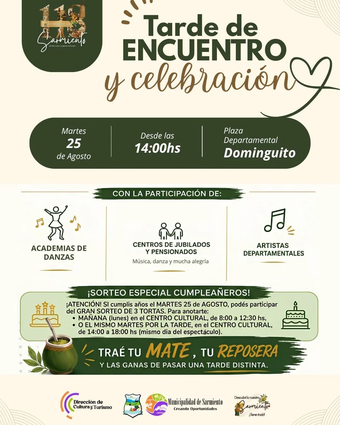 Tarde de Encuentro y Celebracion
