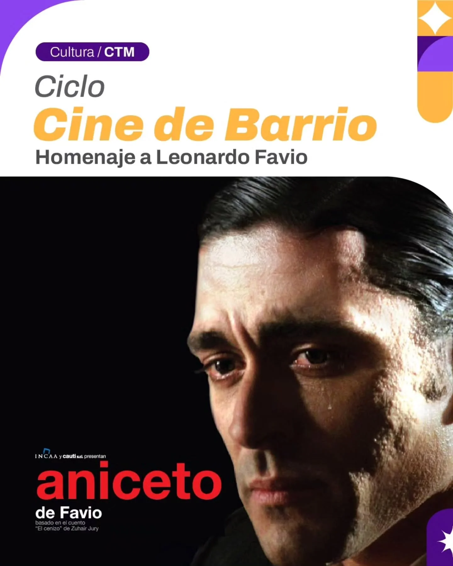 Ciclo Cine de Barrio - Homenaje a Leonardo Favio