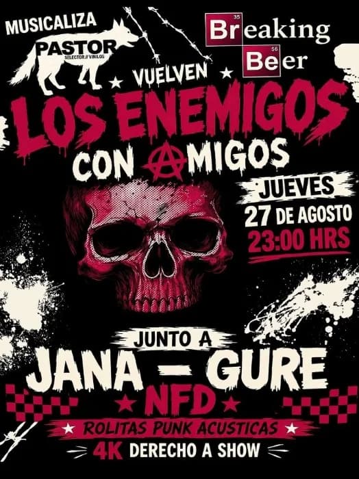 Los Enemigos con Amigos