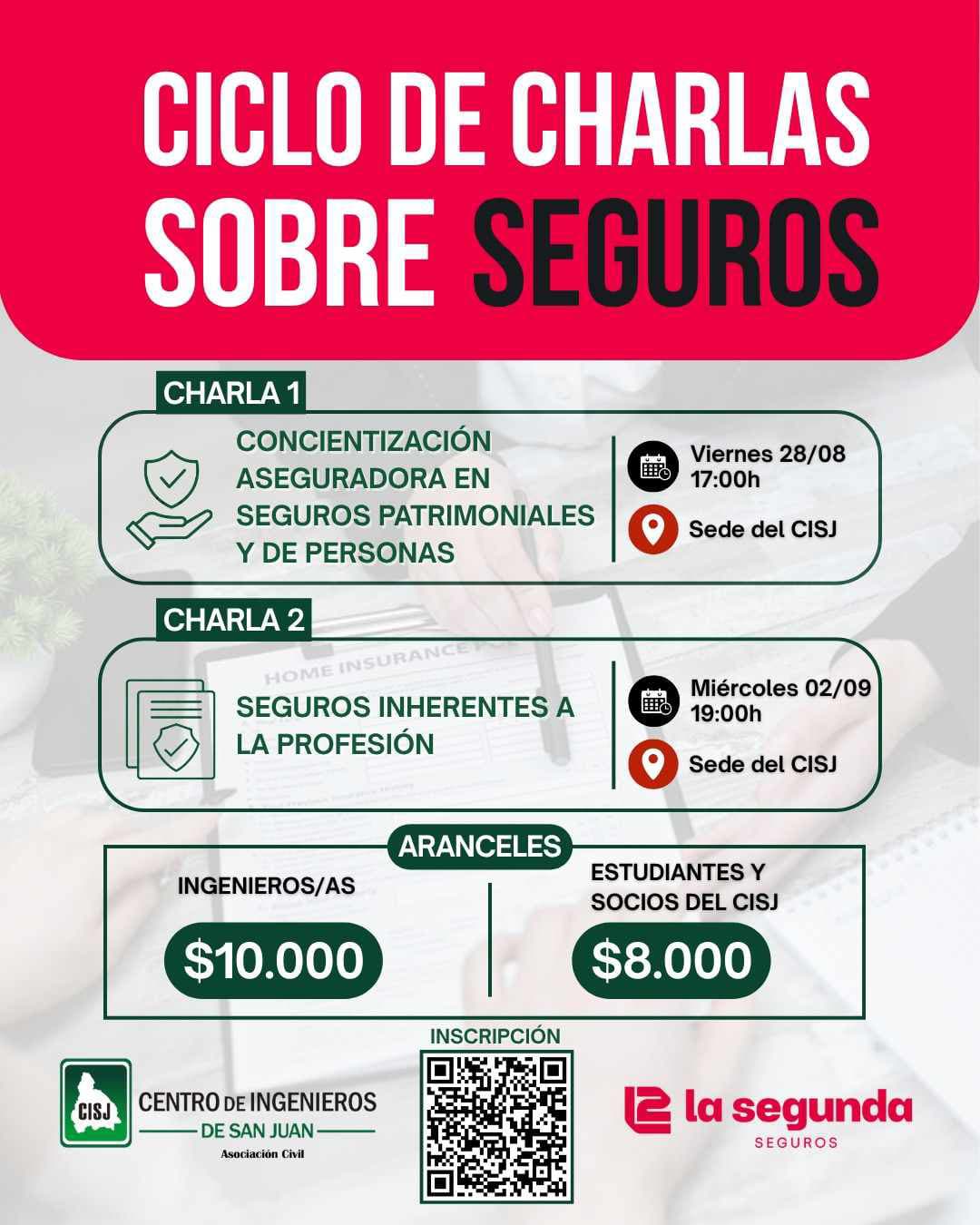 Ciclo de Capacitaciones: Seguros e Industria — Conferencias
