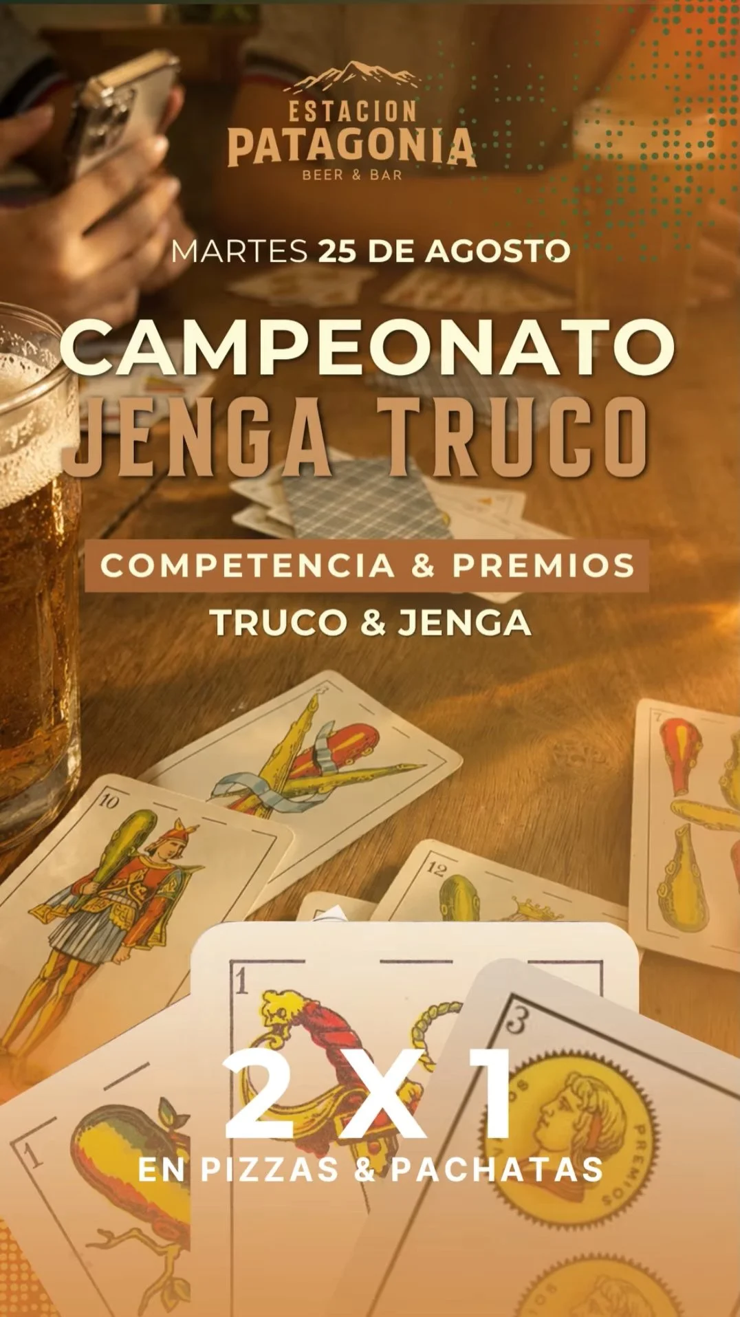 Campeonato Jenga - Truco