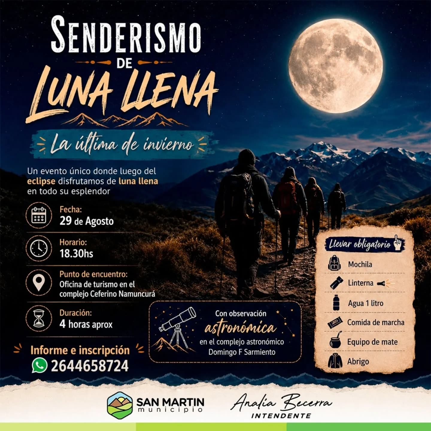 Senderismo de Luna Llena