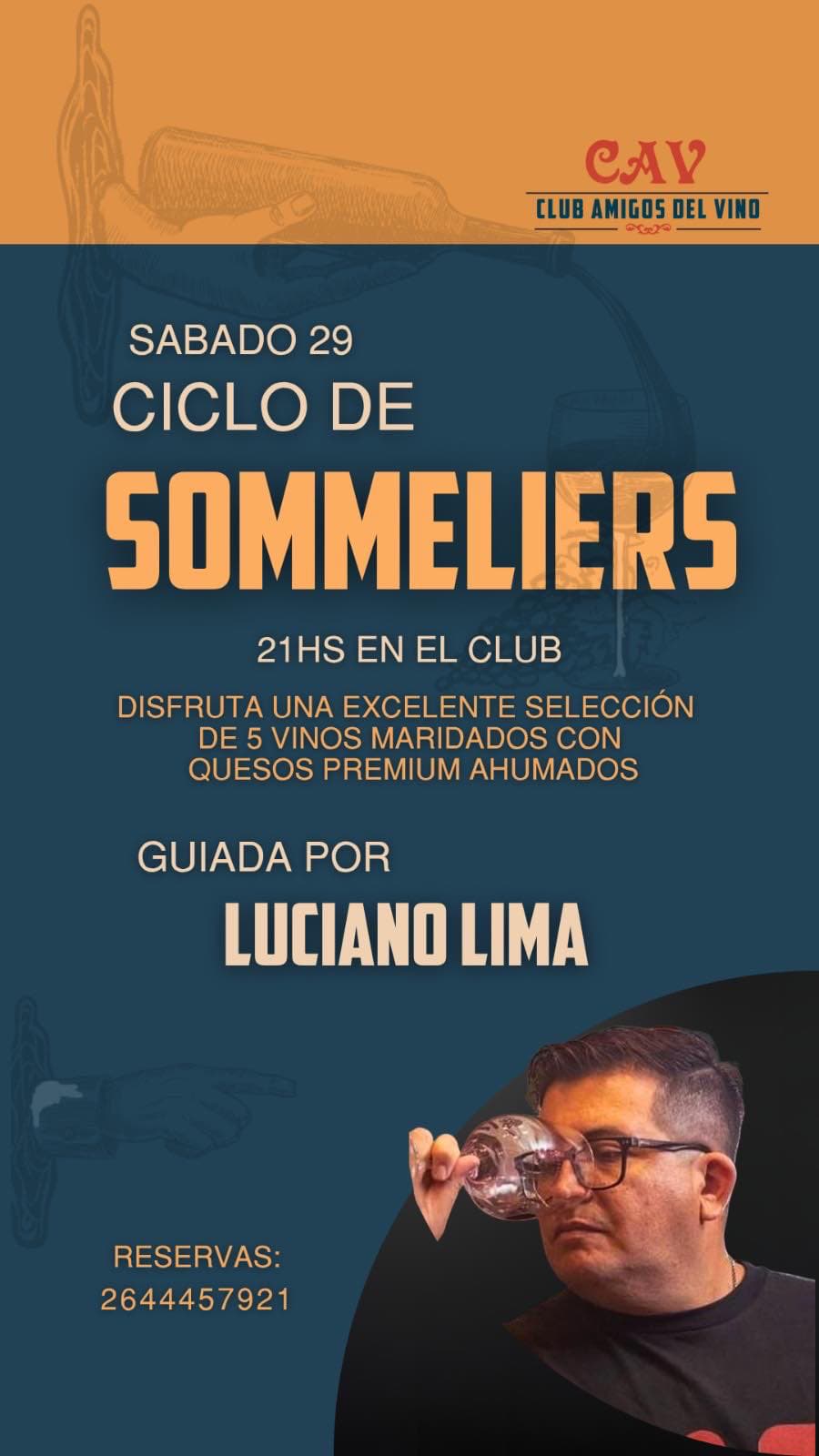 Ciclo de Sommeliers - Guiado por Luciano Lima