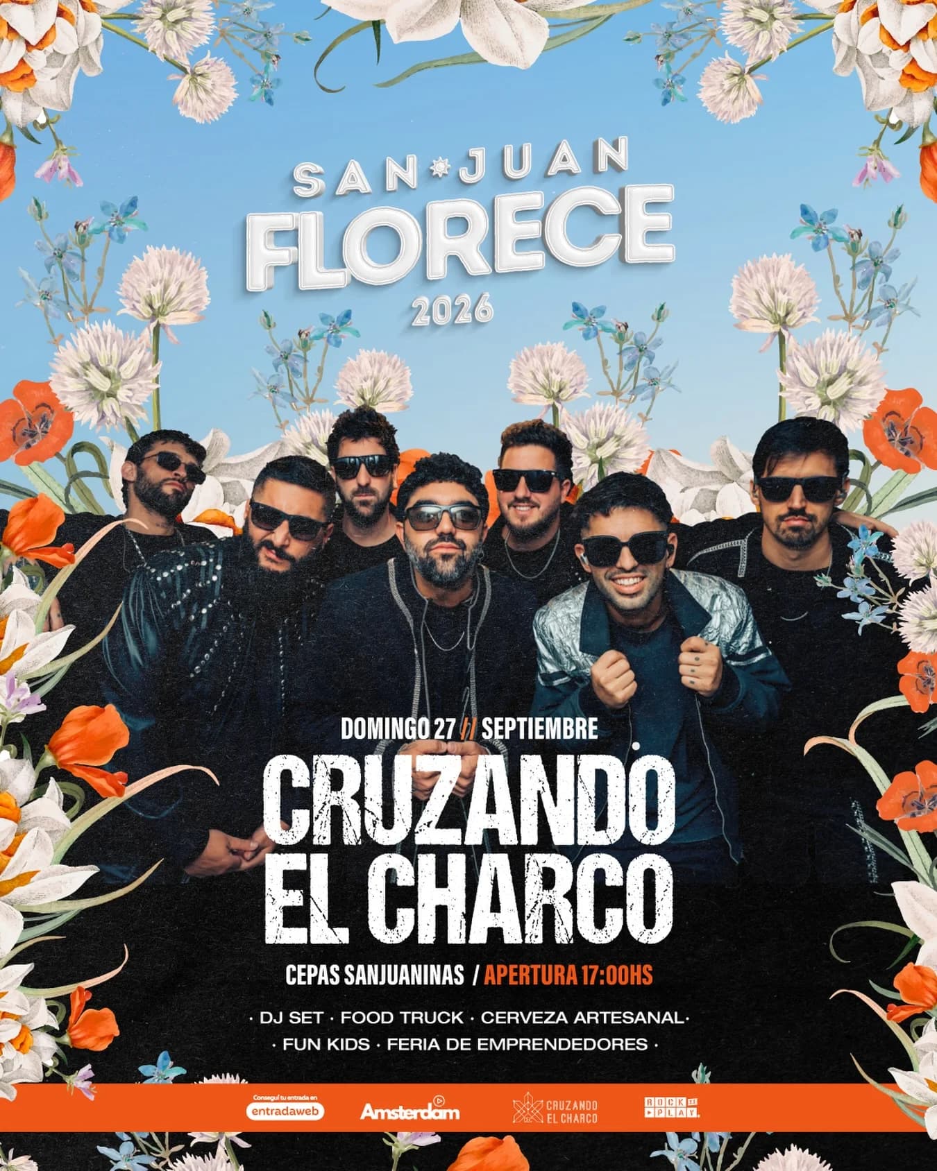 San Juan Florece 2026 - Cruzando el Charco