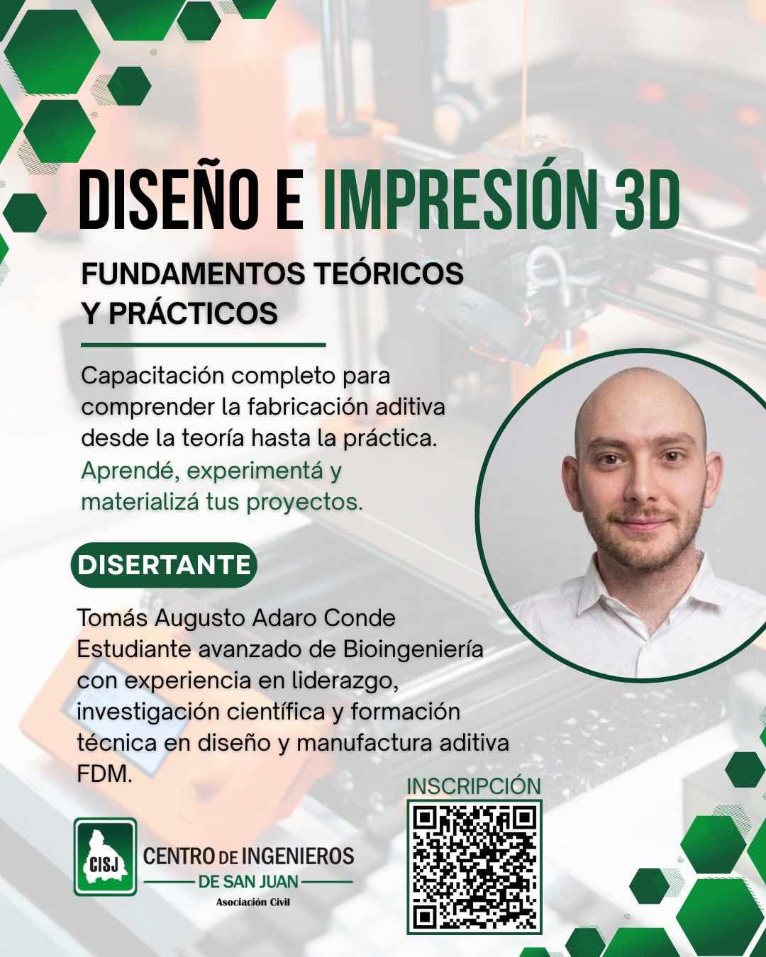 Ciclo de capacitaciones: Diseño e impresión 3D — Conferencias