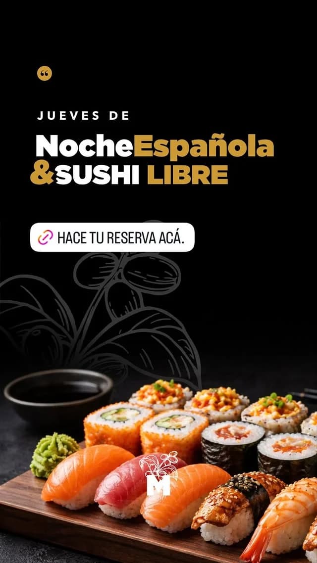 Noche Española & Sushi Libre