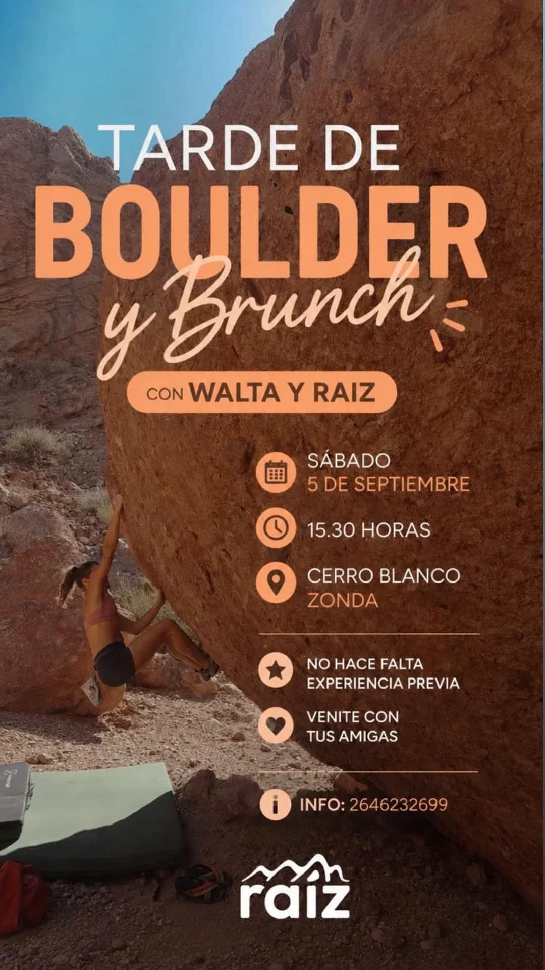 Tarde de Boulder y Brunch — Deportes