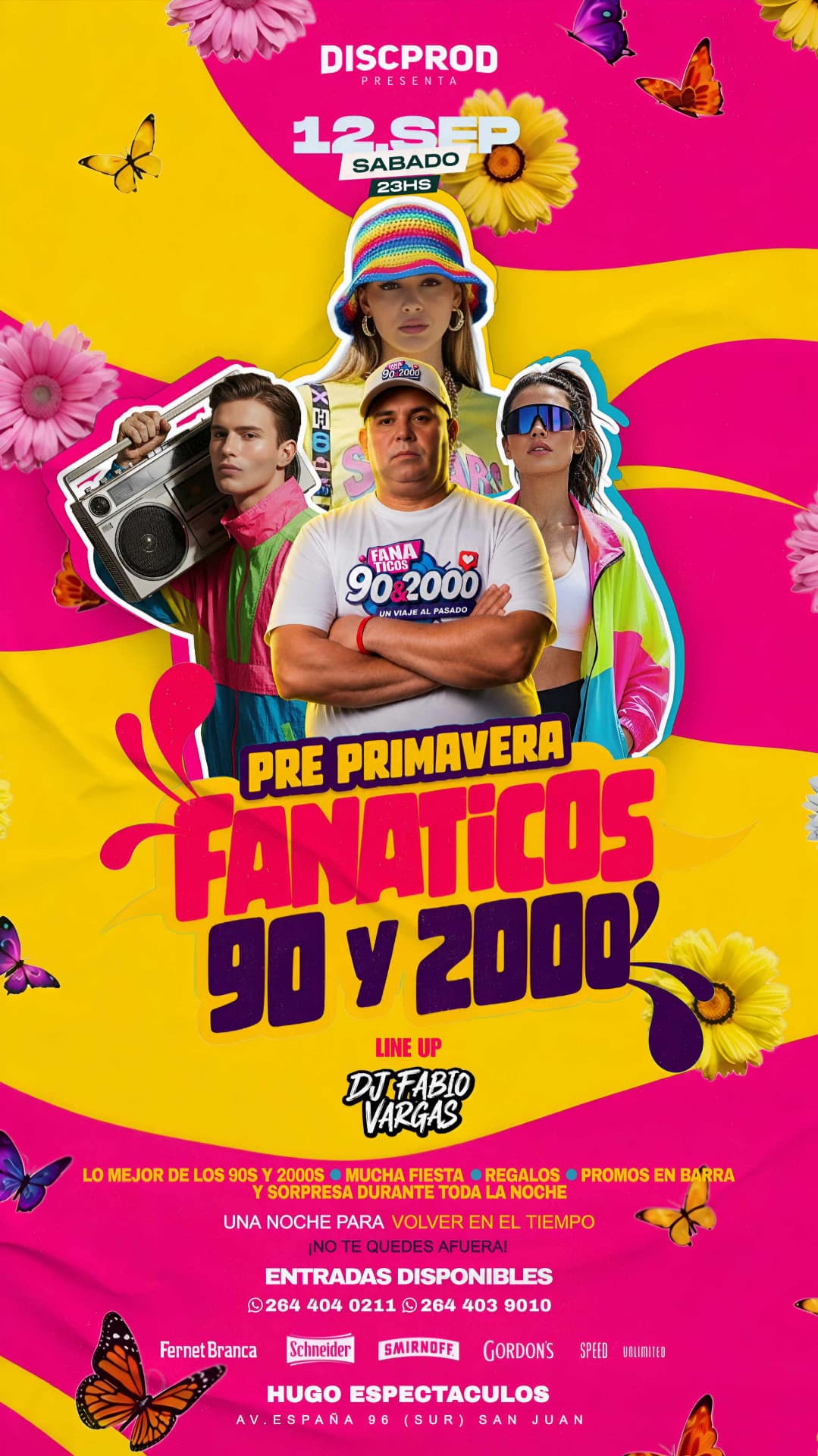 Fanaticos 90' & 2000´ - Primavera Disco