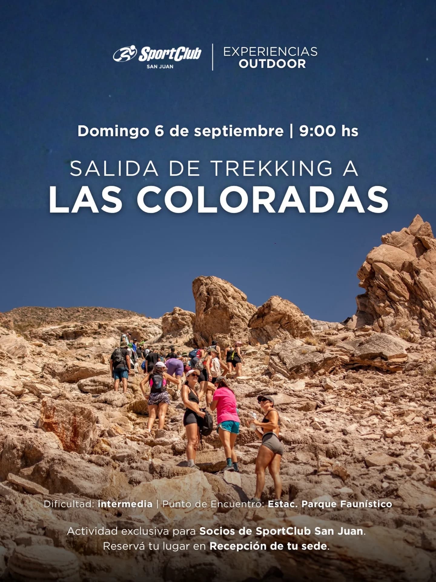 Salida de Trekking a las Coloradas