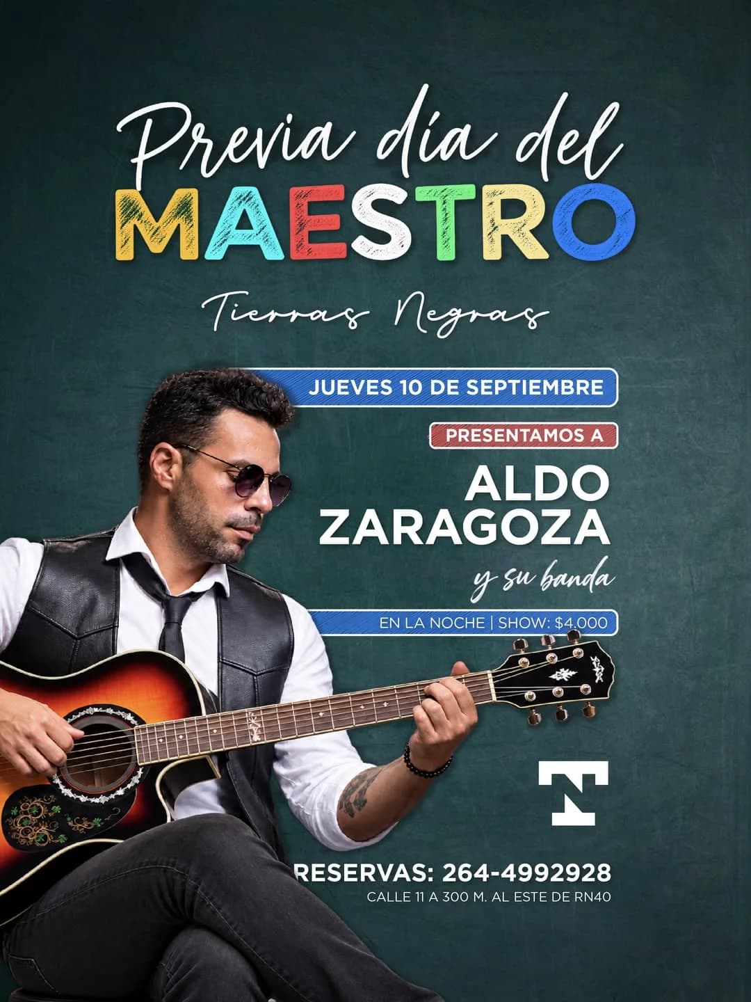 Previa Dia del Maestro - Aldo Zaragoza