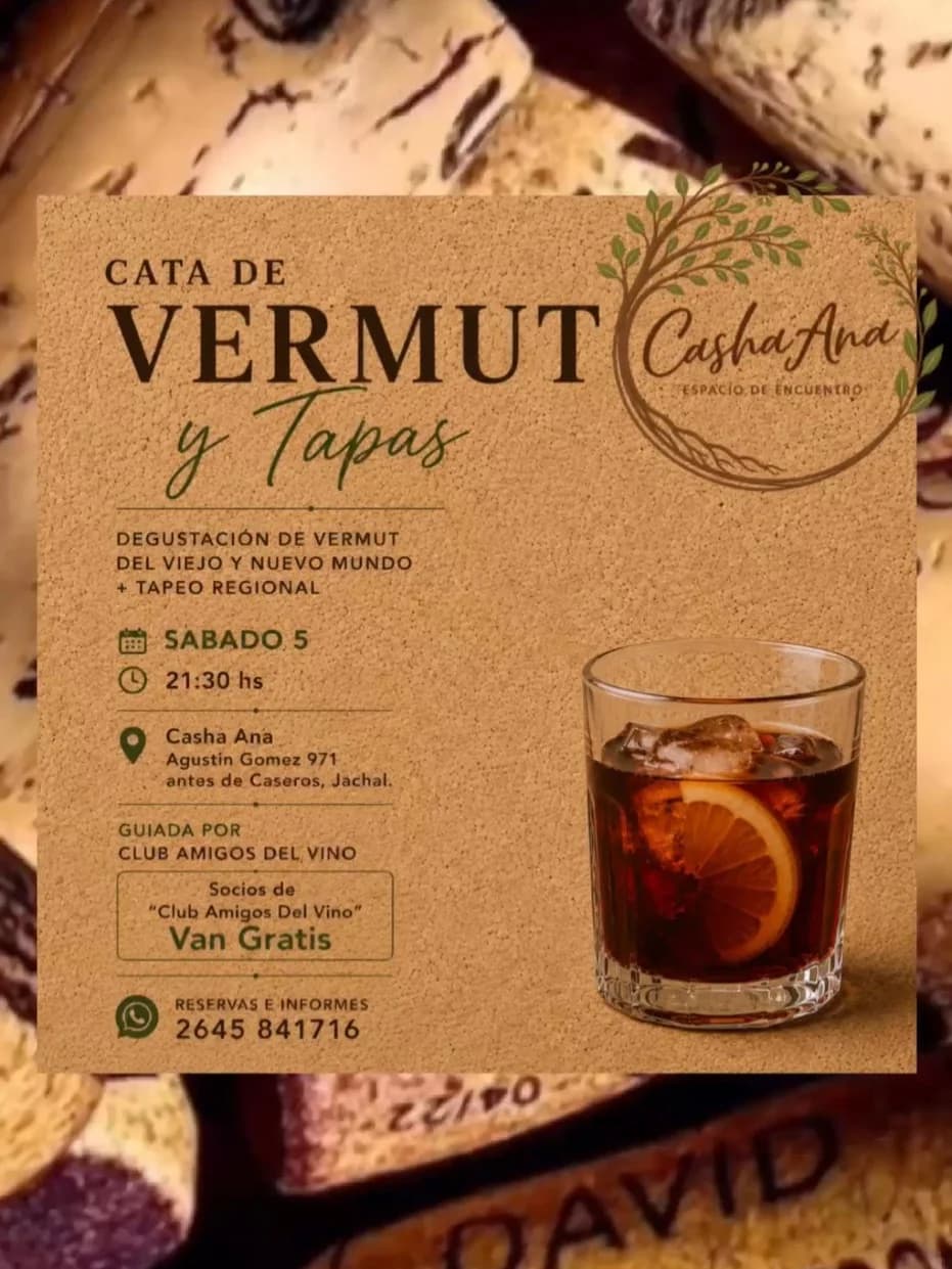 Cata de Vermut y Tapas
