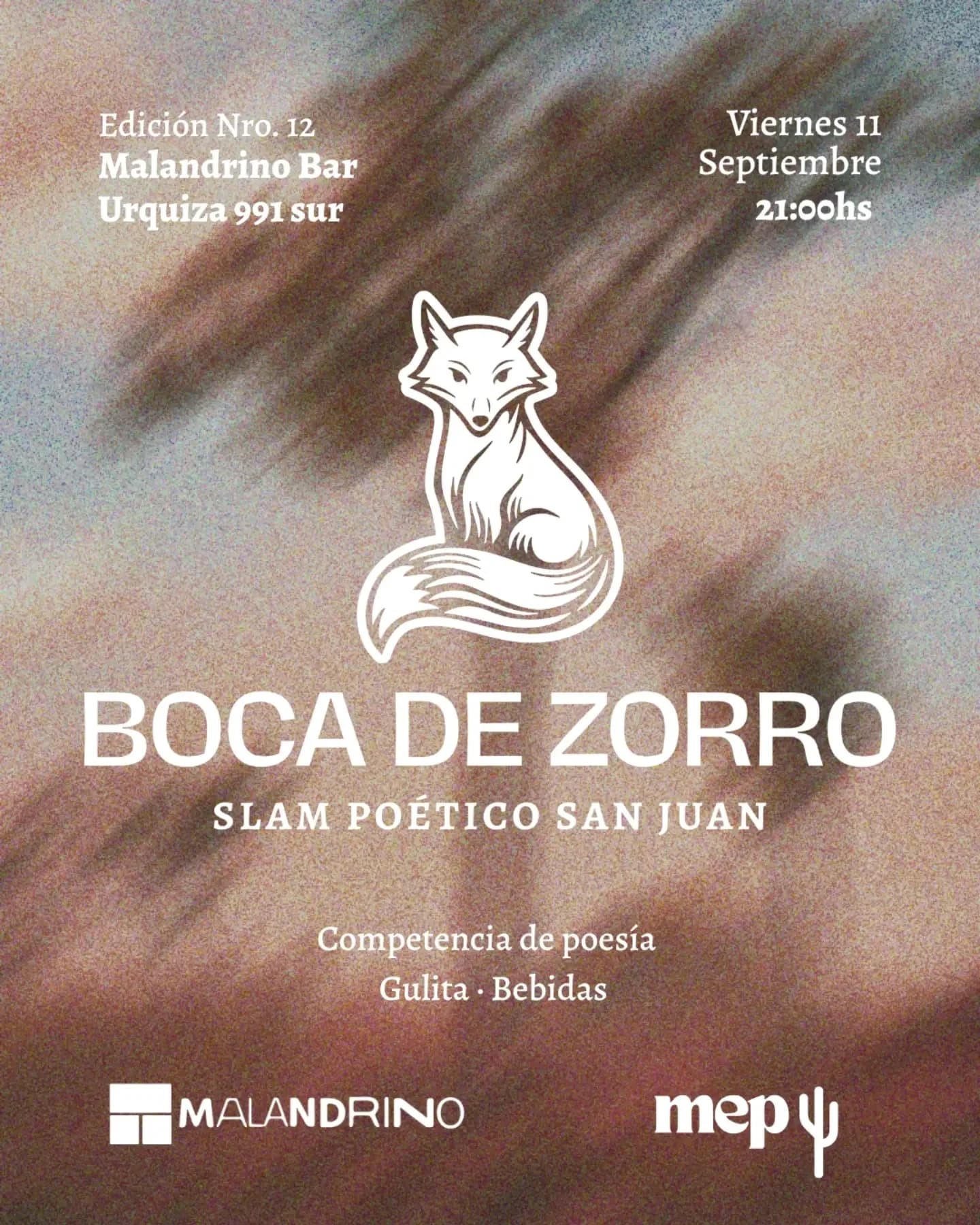 Boca de Zorro - Slam Poetico