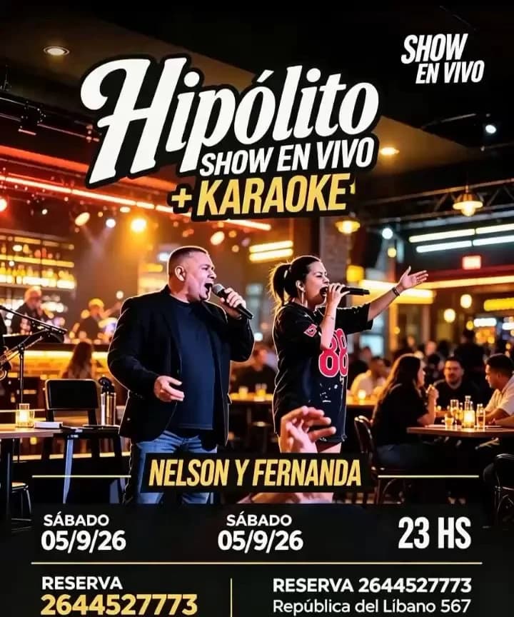 Karaoke con Nelson y Fernanda