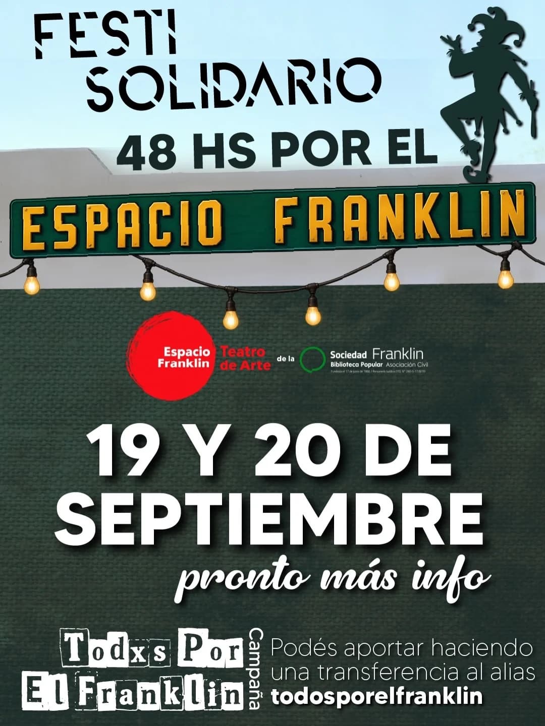 Festi Solidario 48 Hs Por el Espacio Franklin