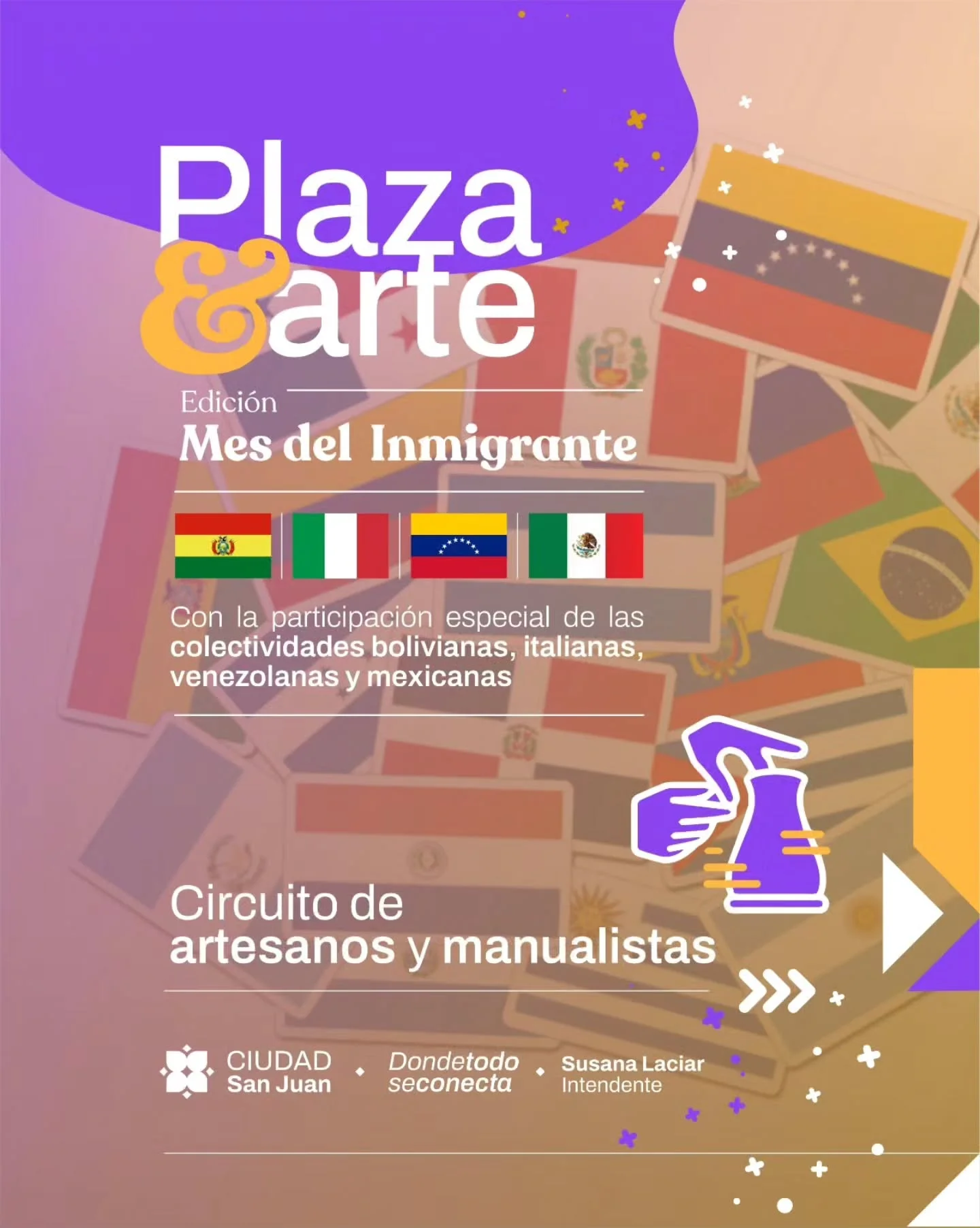 Plaza & Arte - Edicion Mes del Inmigrante