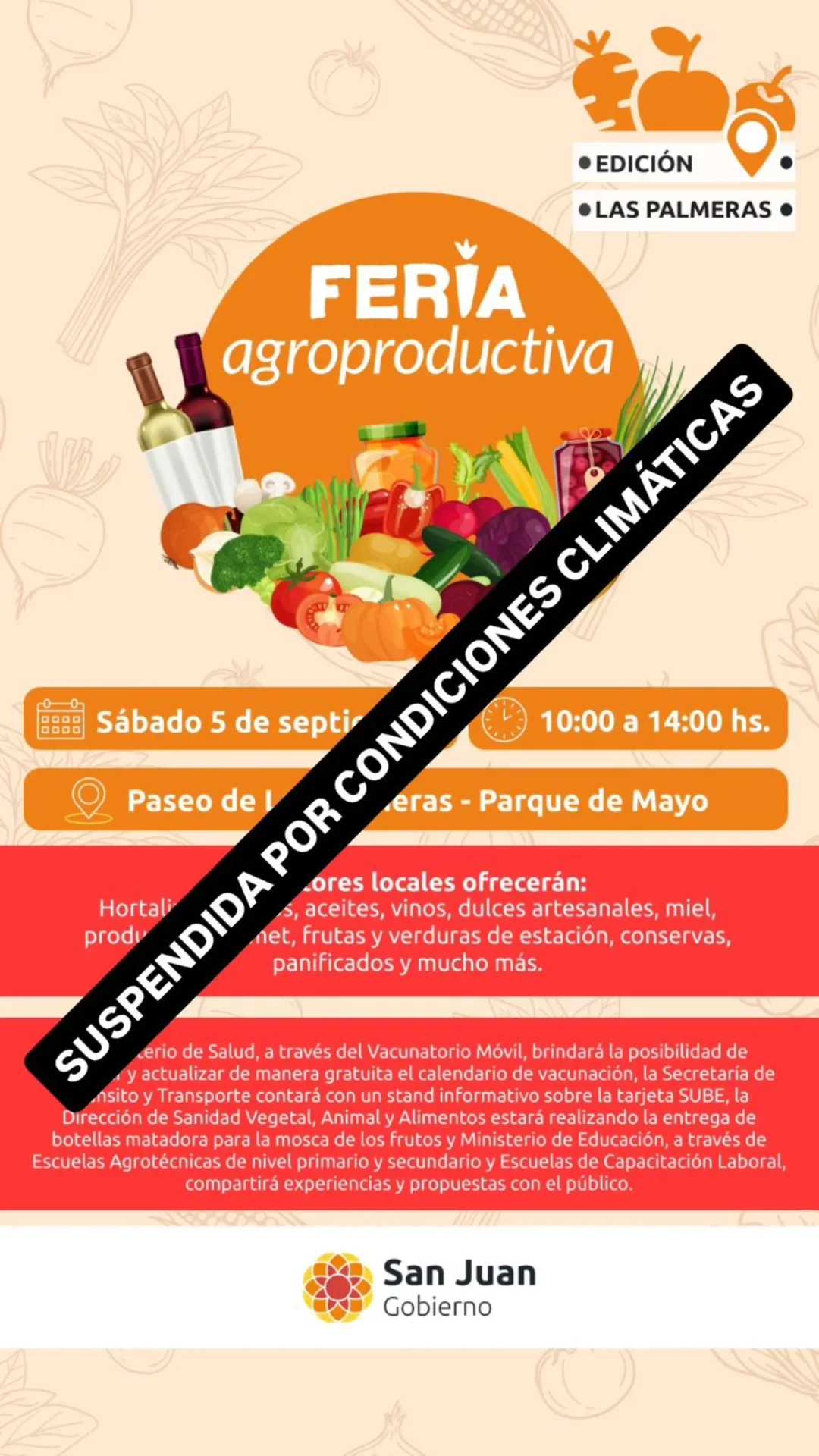 Suspendido > Feria Agroproductiva