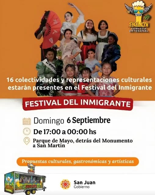 Reprogramado > Festival del Inmigrante