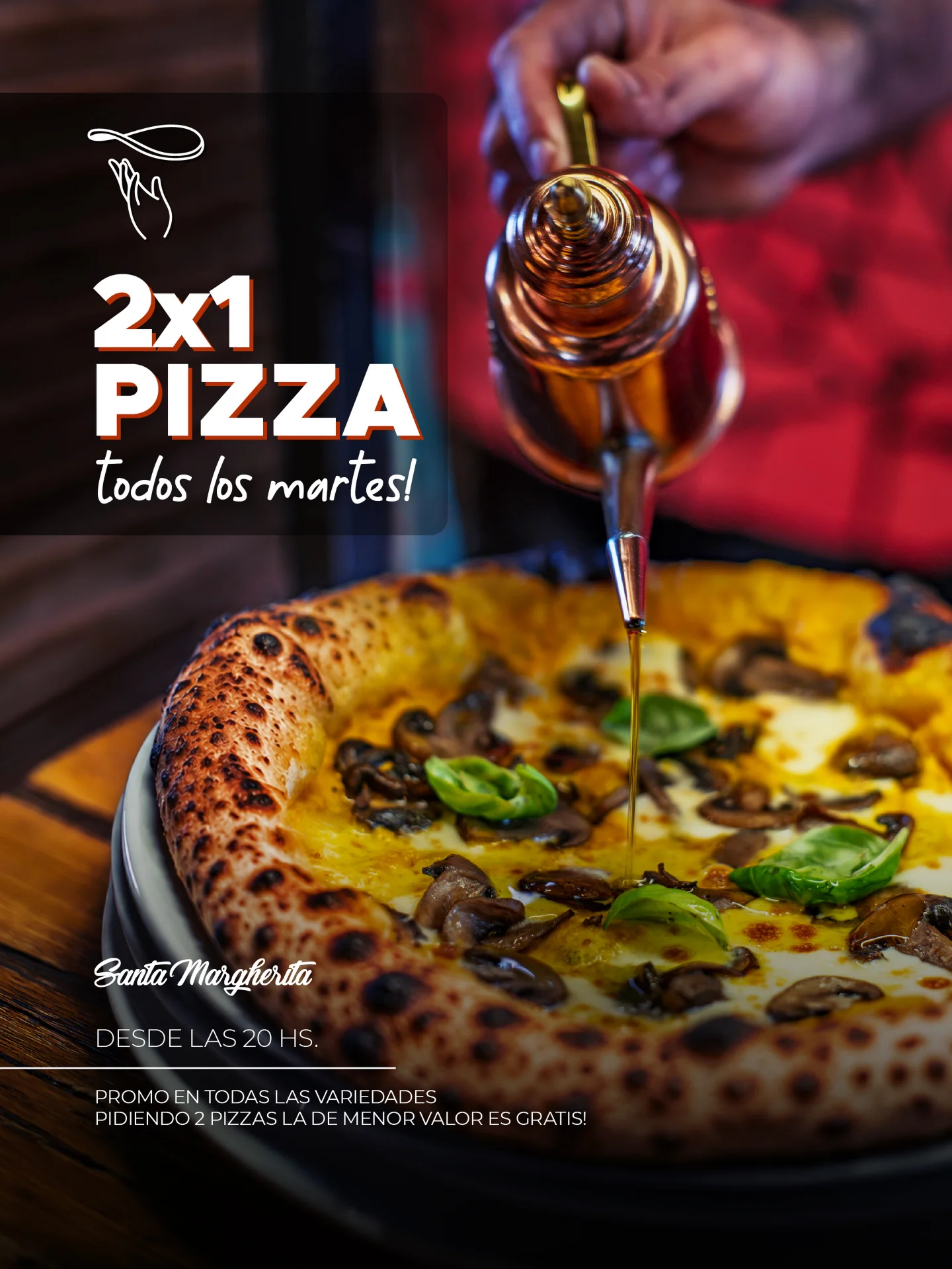 2x1 en Pizza