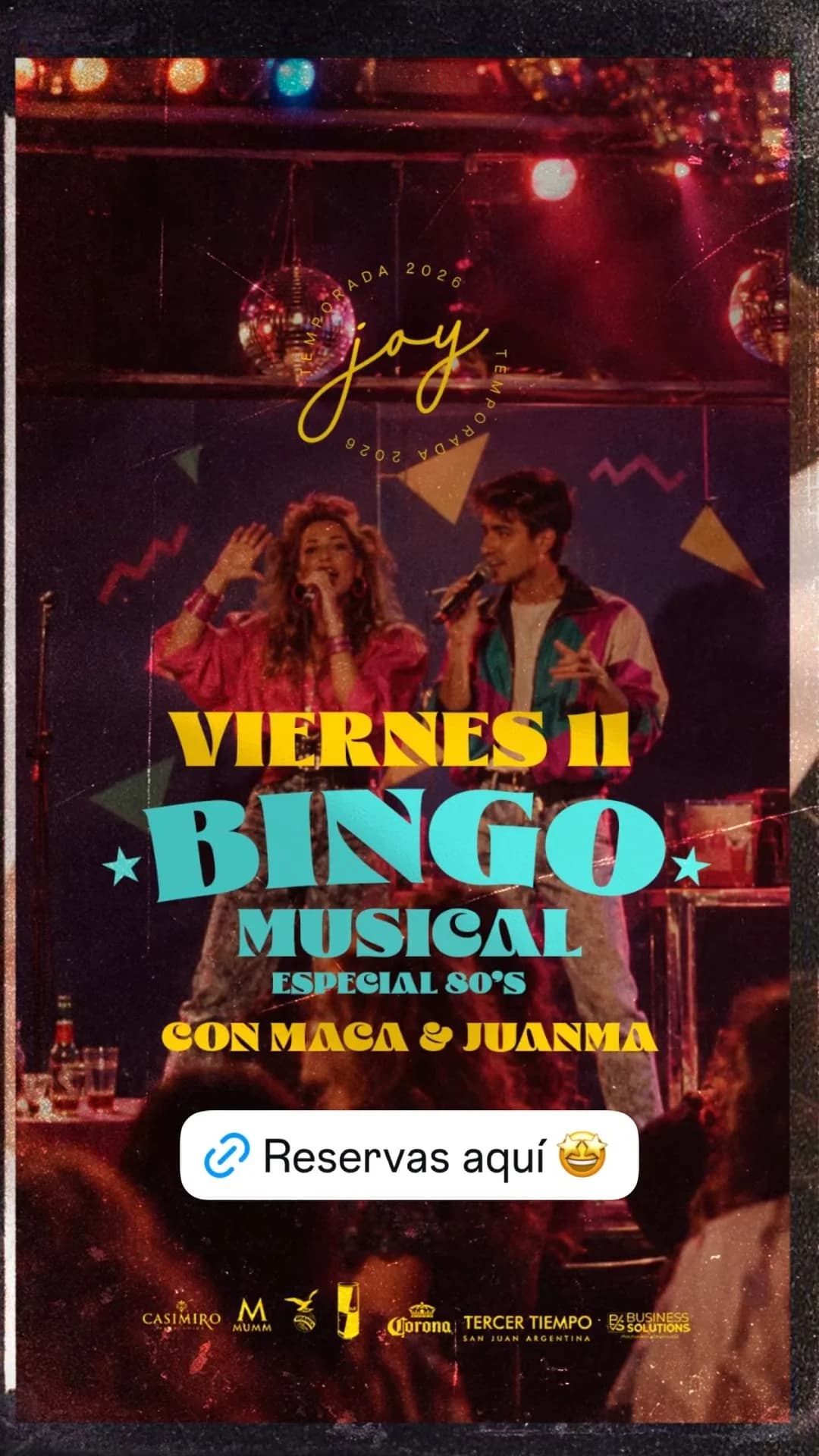 Bingo Musical — Bares
