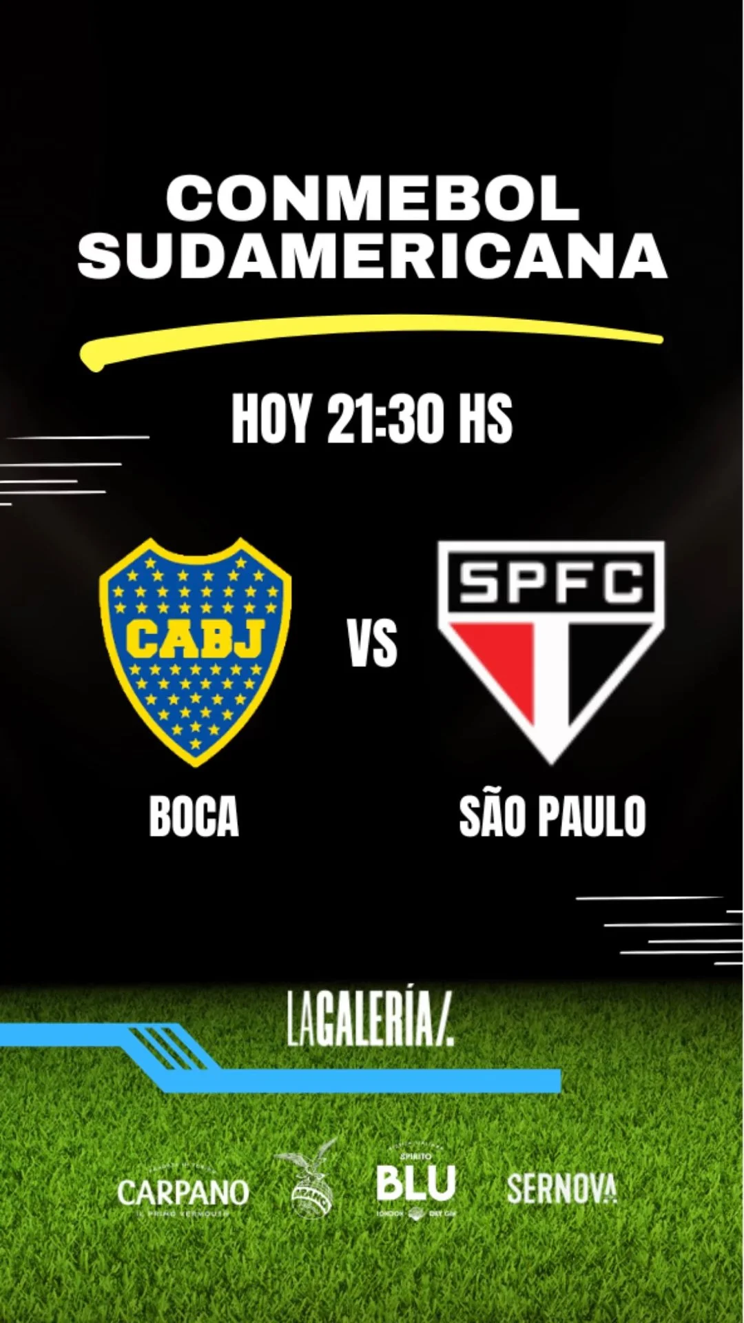 Boca Juniors vs Sao Pablo