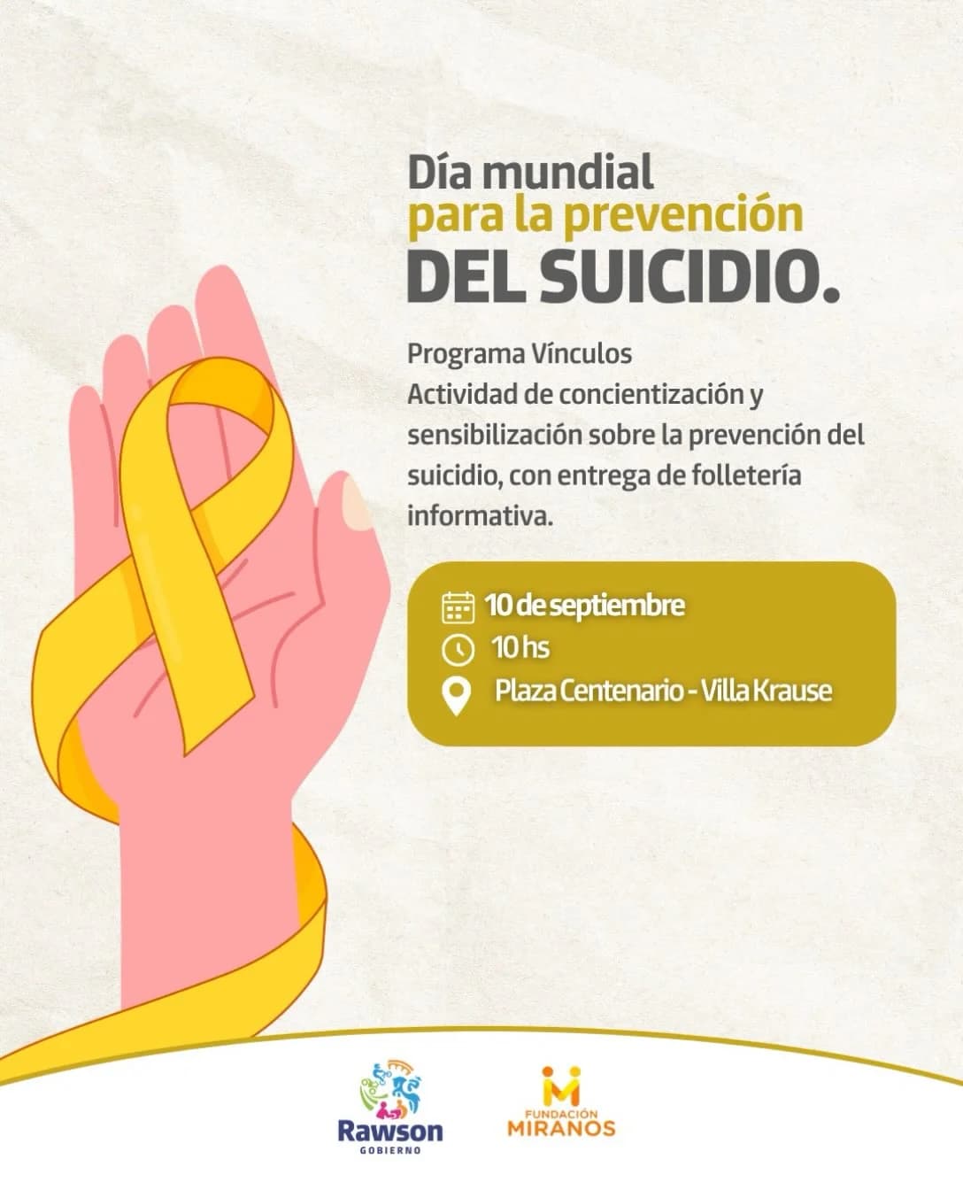 Dia Mundial para la Prevencion del Suicidio