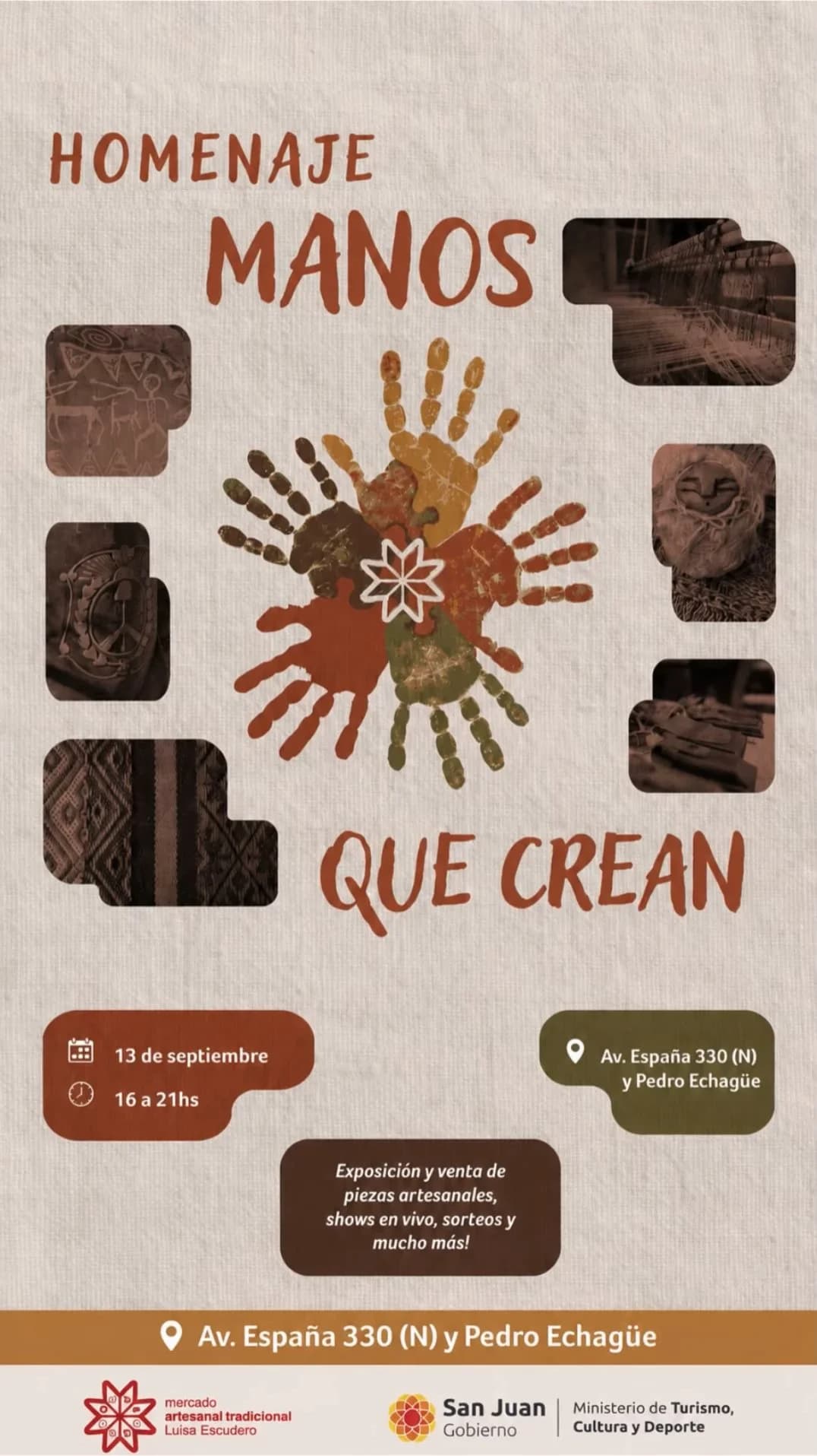 Homenaje Manos Que Crean