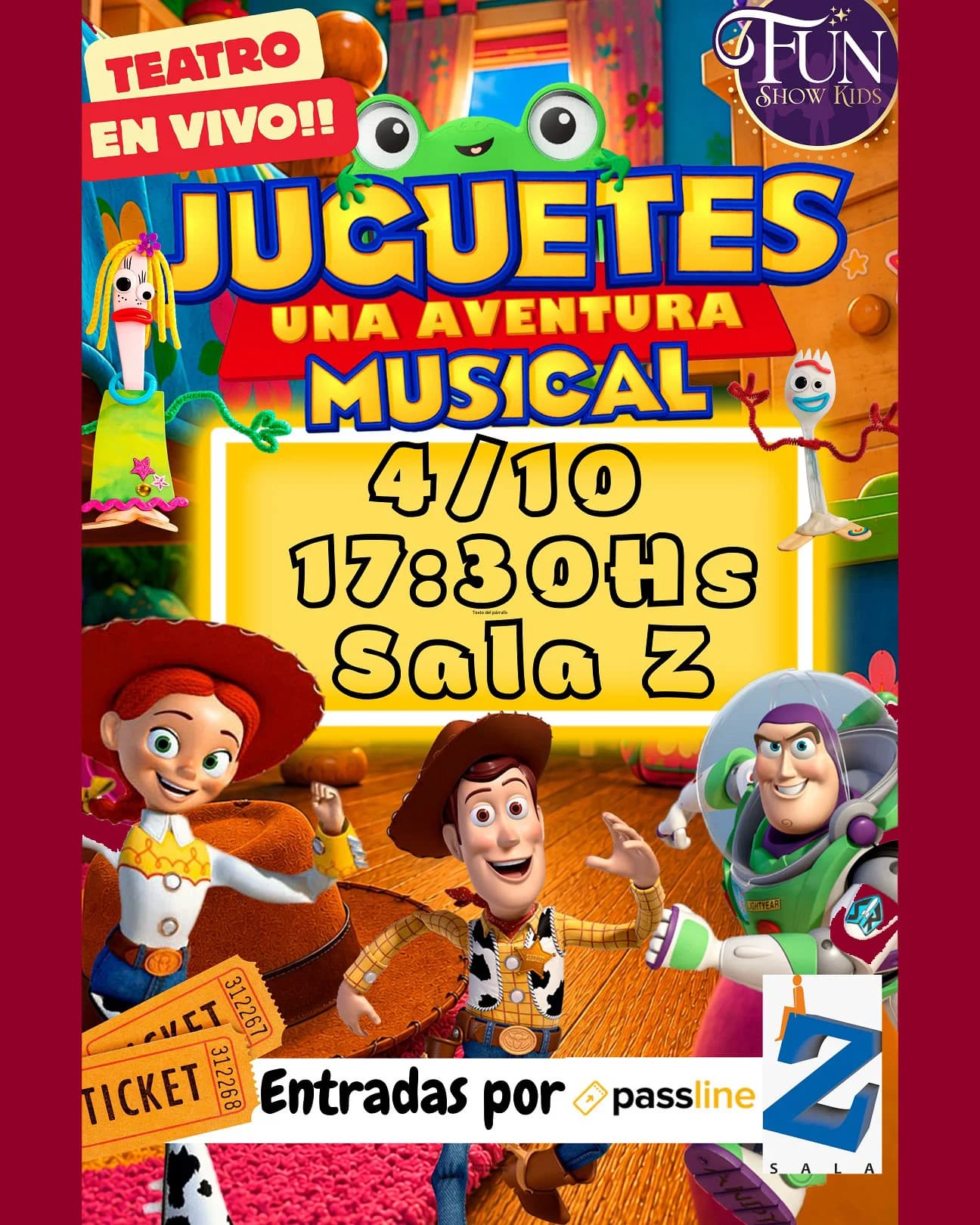 Juguetes, Una Aventura Musical