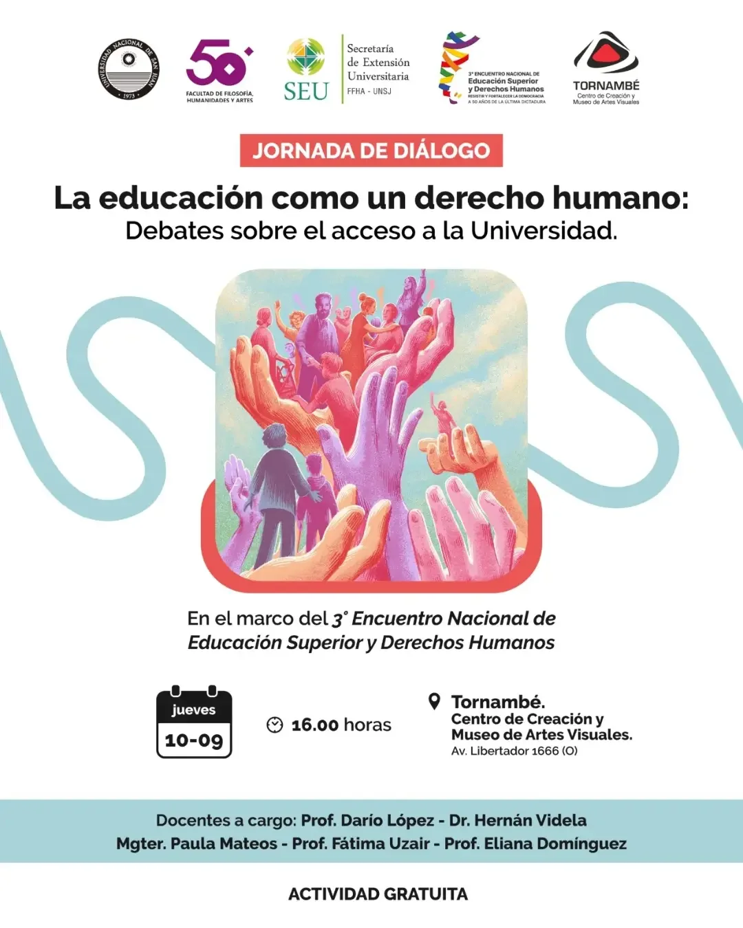 Jornada de Dialogo: La Educacion como un Derecho Humano