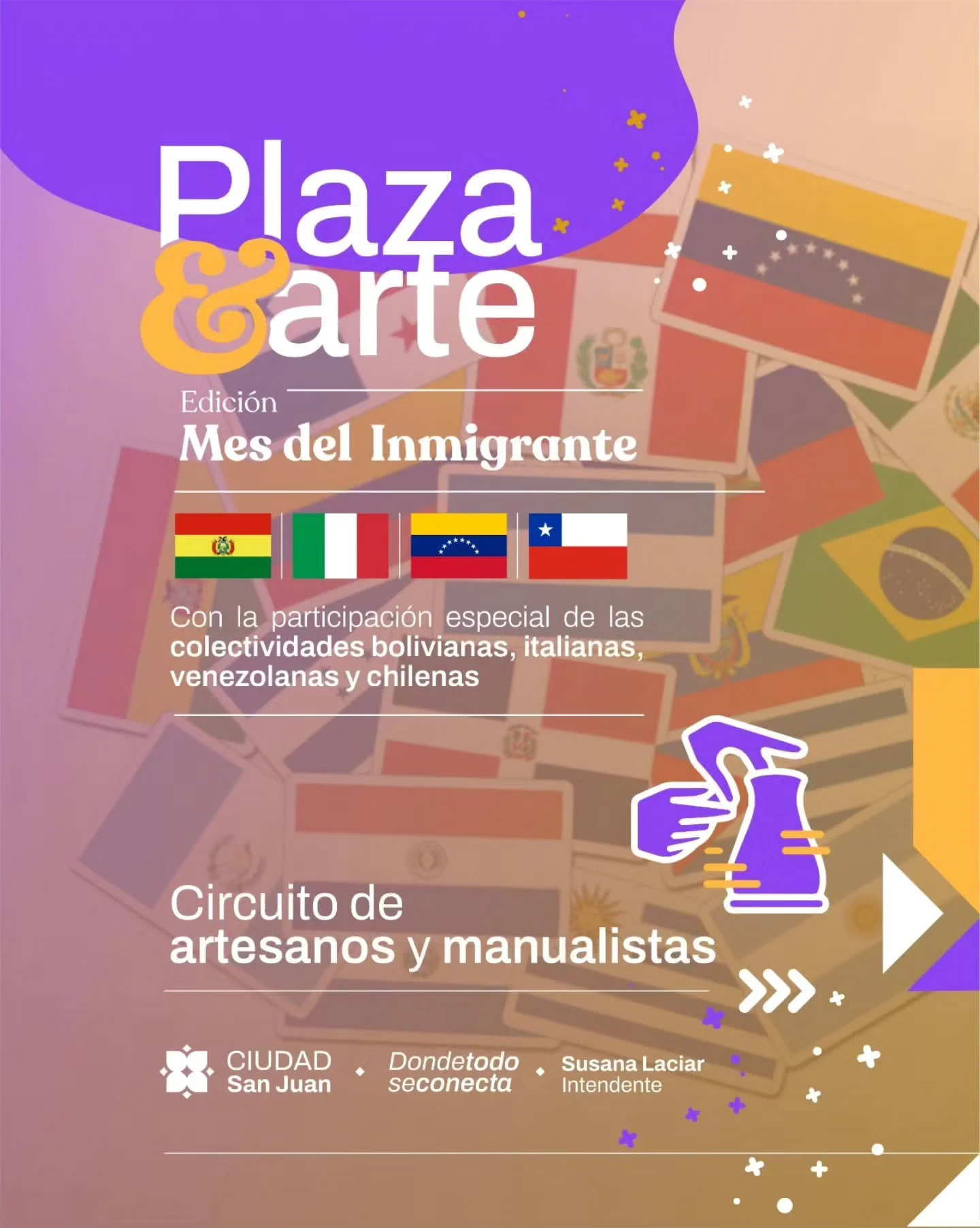 Plaza & Arte - Edicion Mes del Inmigrante