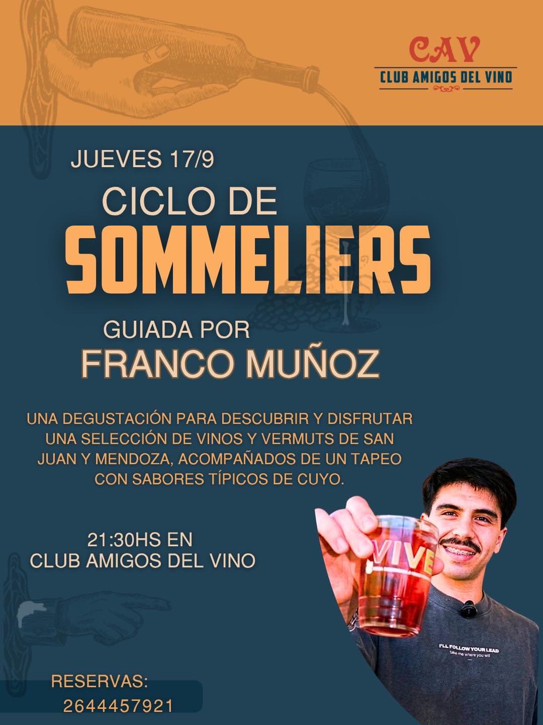 Ciclo de Sommeliers - Franco Muñoz