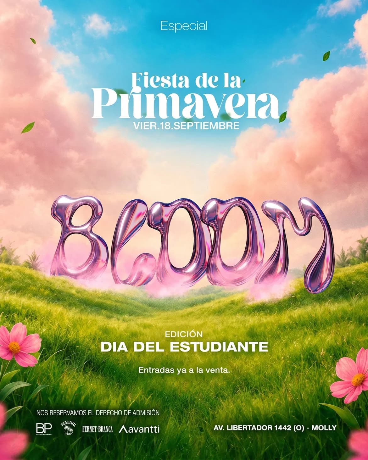 Fiesta Bloom - Edicion Dia del Estudiante