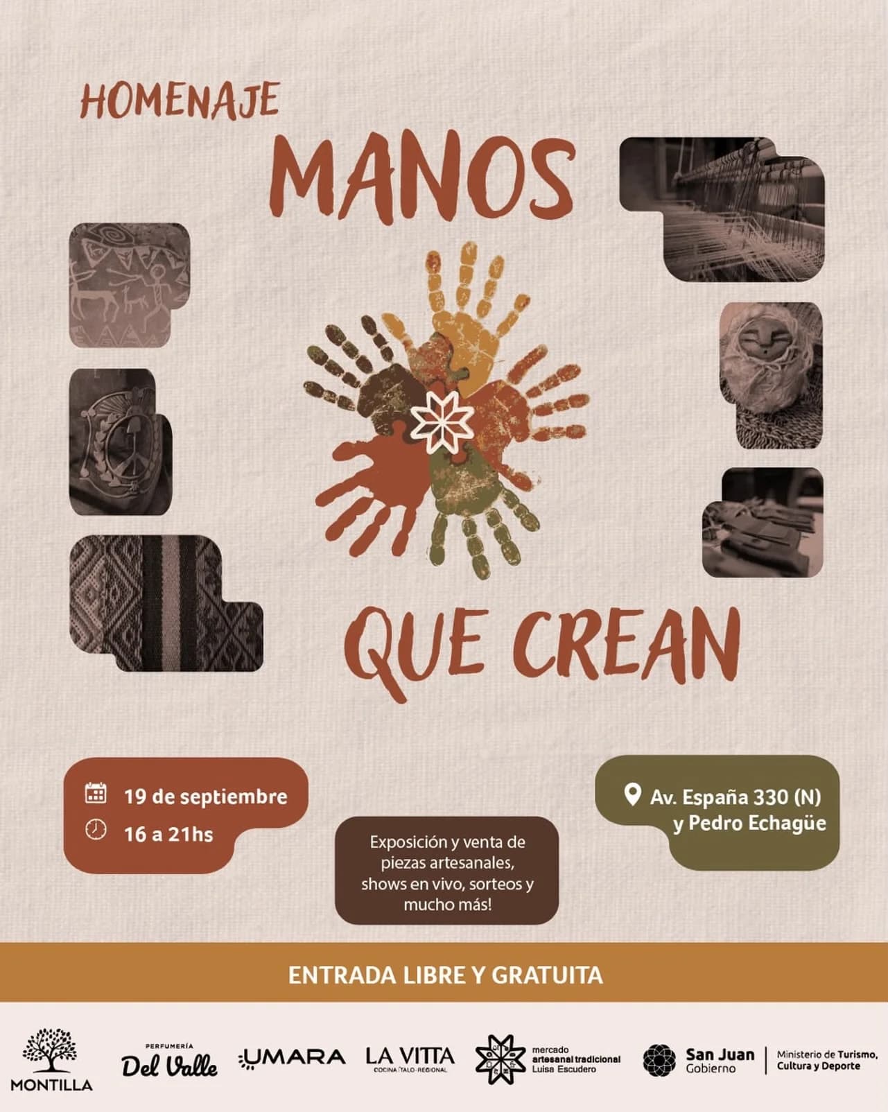 Homenaje Manos que Crean
