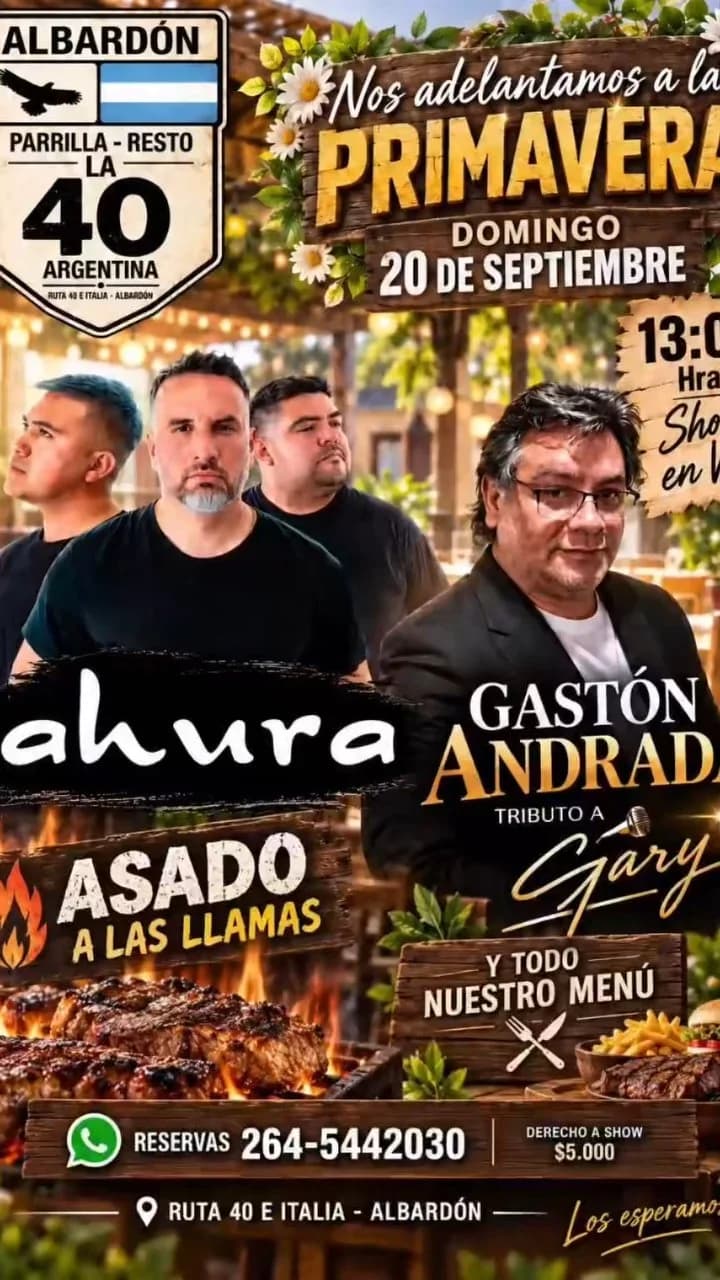 Ahura y Gaston Andrada