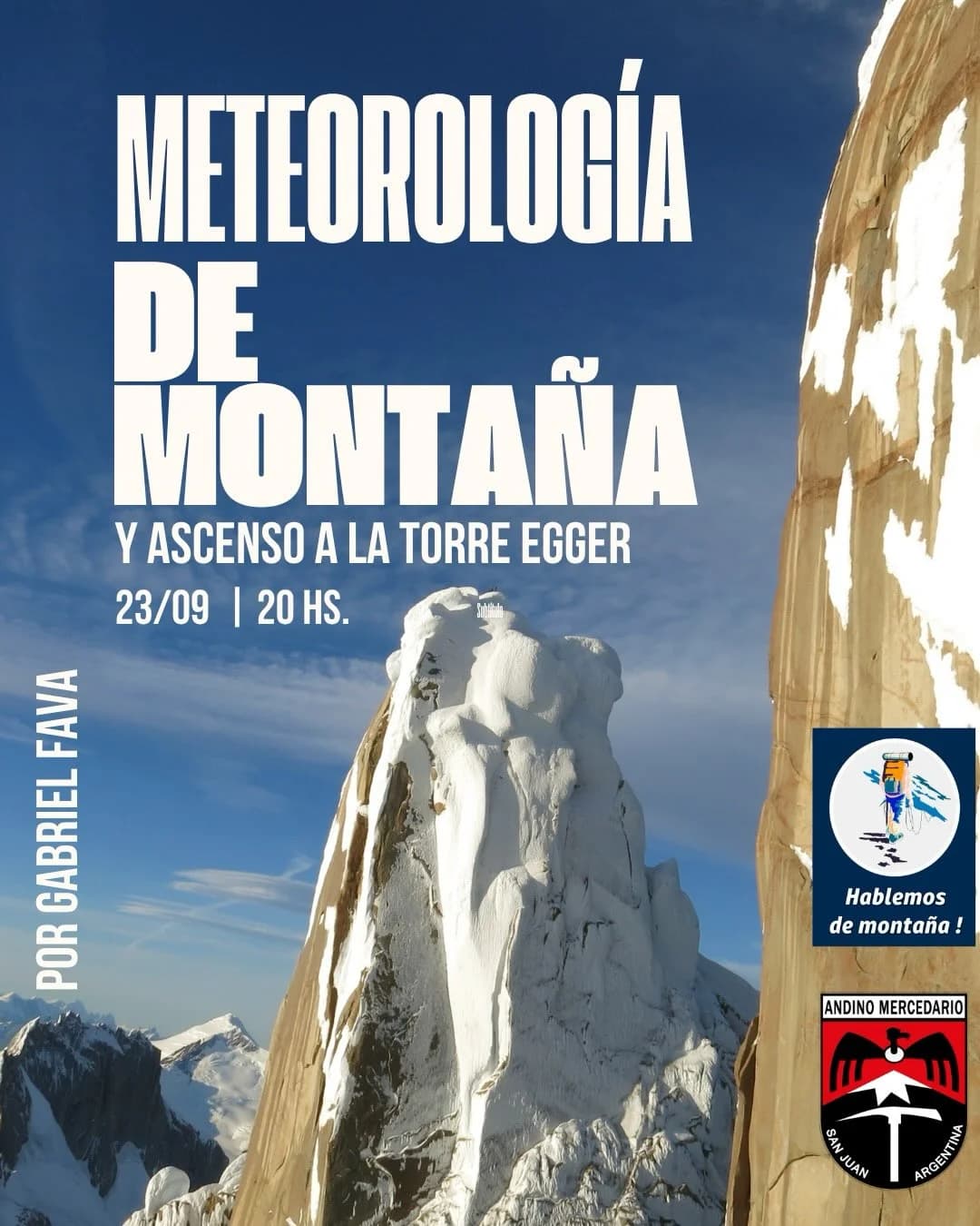 Meteorologia de Montaña y Ascenso a la Torre Egger