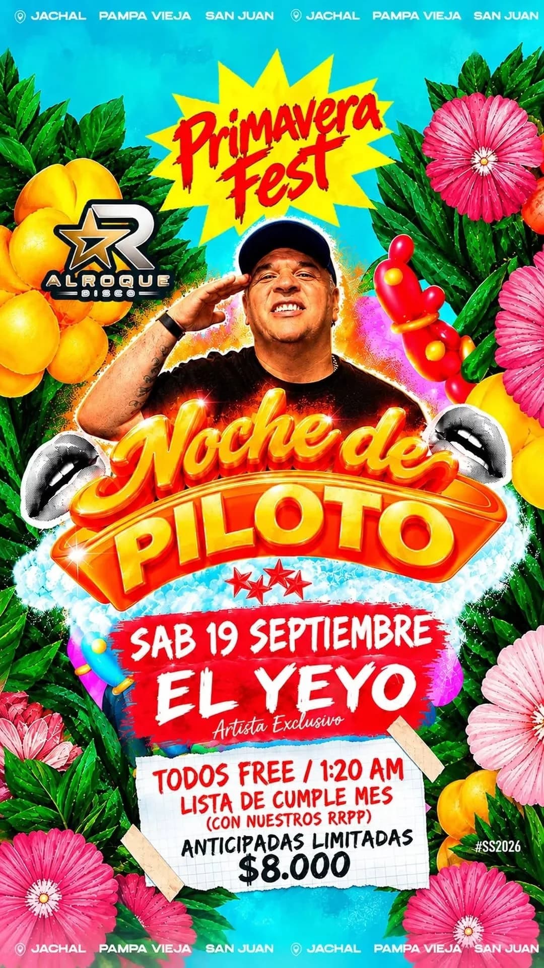 Primavera Fest - Noche de Piloto