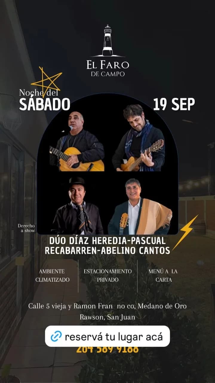Duo Diaz Heredia | Pascual Recabarren | Abelino Cantos