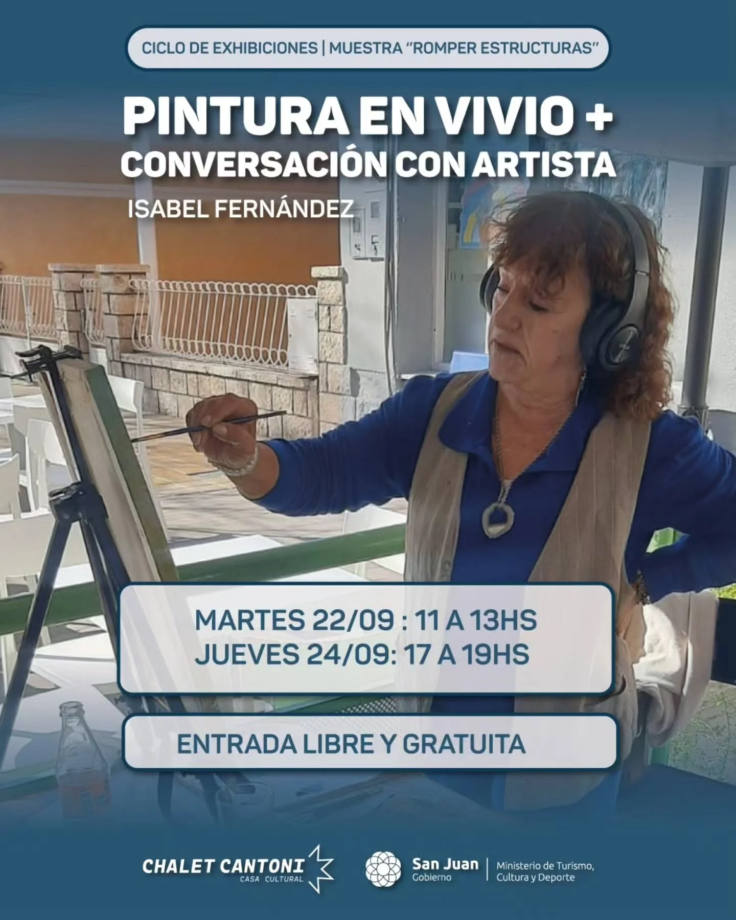 Pintura en Vivo + Conversacion con Artista