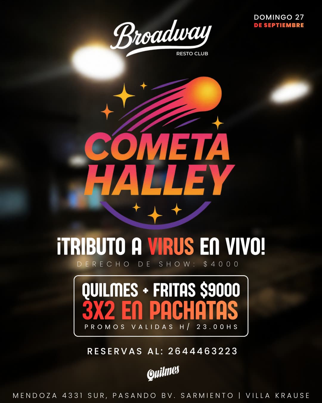 Cometa Halley - Tributo a Virus