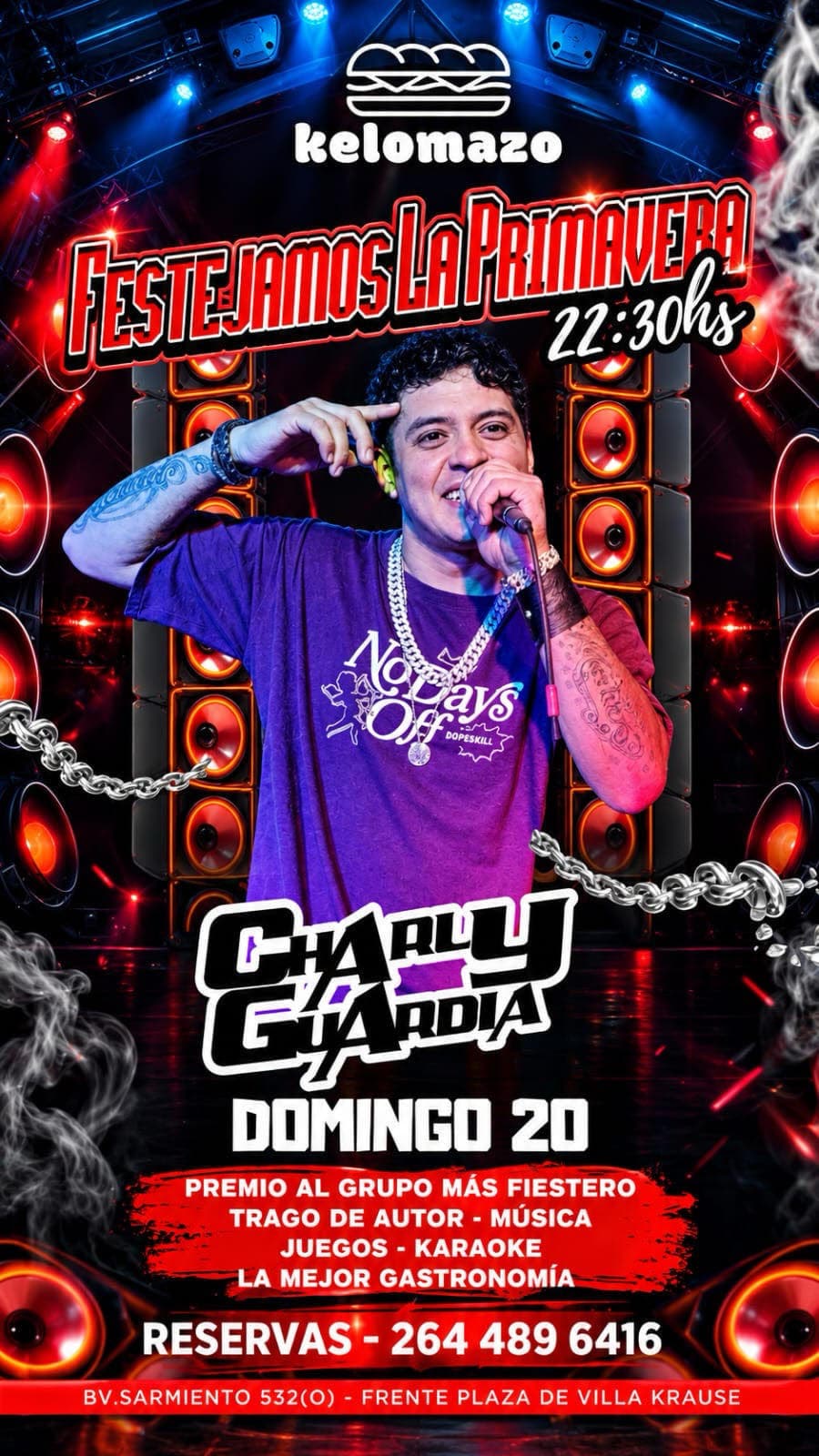 Charly Guardia y su Banda en KE LOMAZO