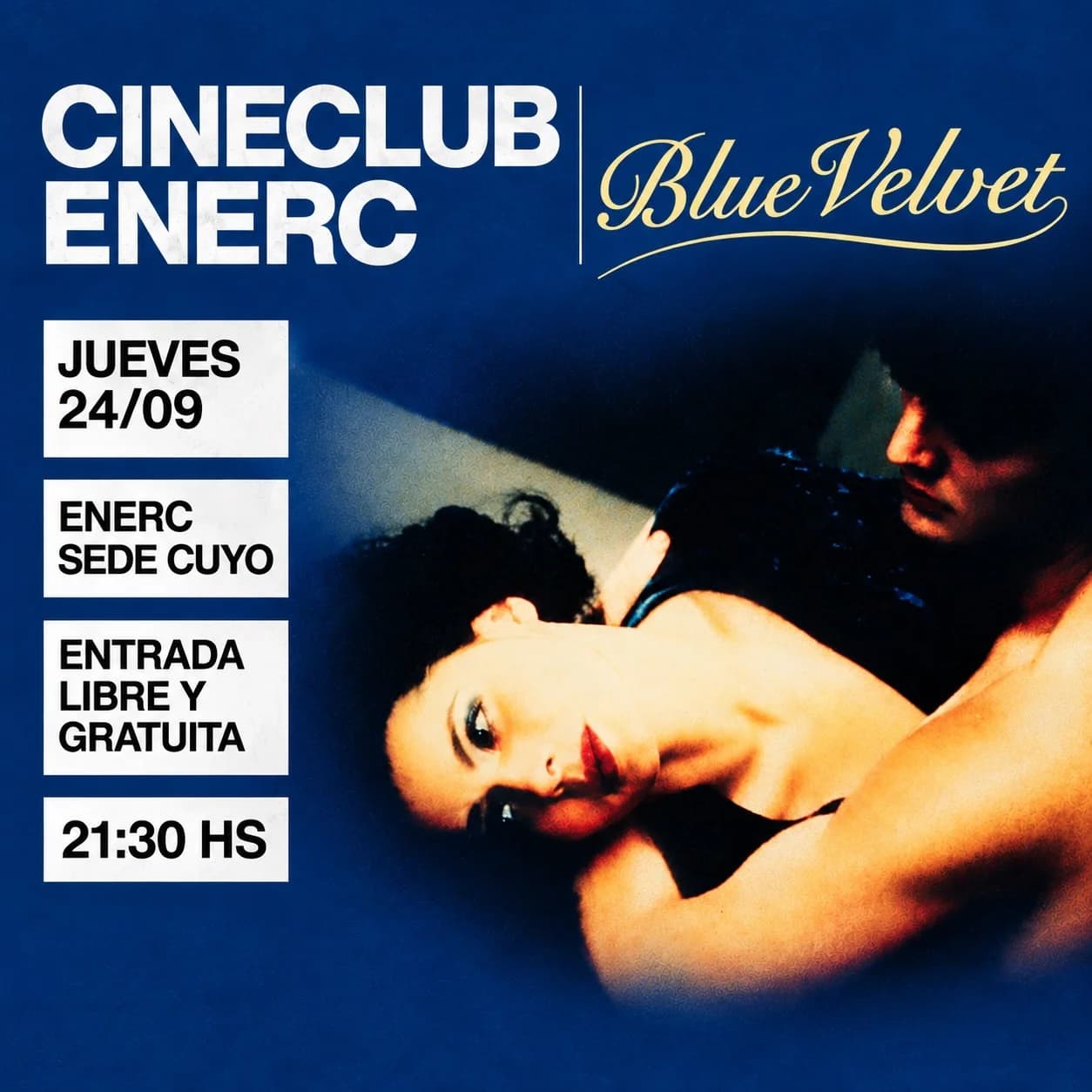 Cine Club Enerc: "Blue Velvet"