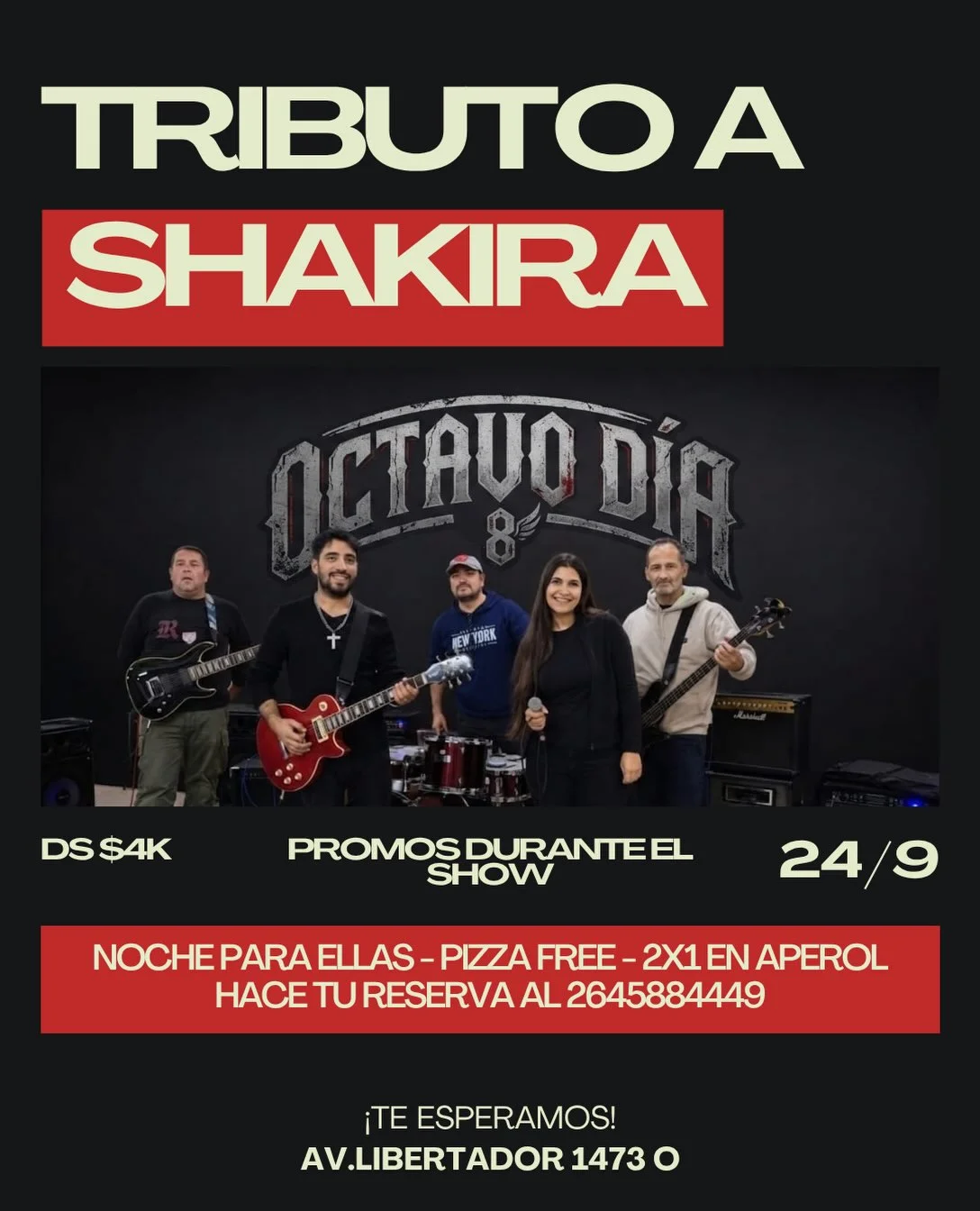Octavo Dia - Tributo a Shakira