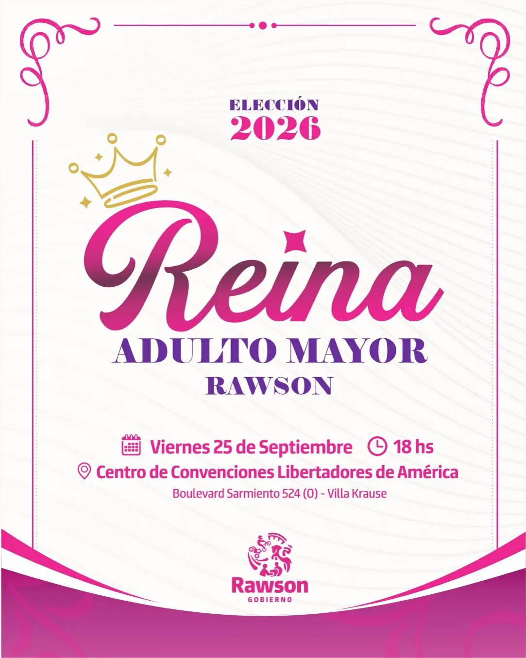 Eleccion Reina Adulto Mayor