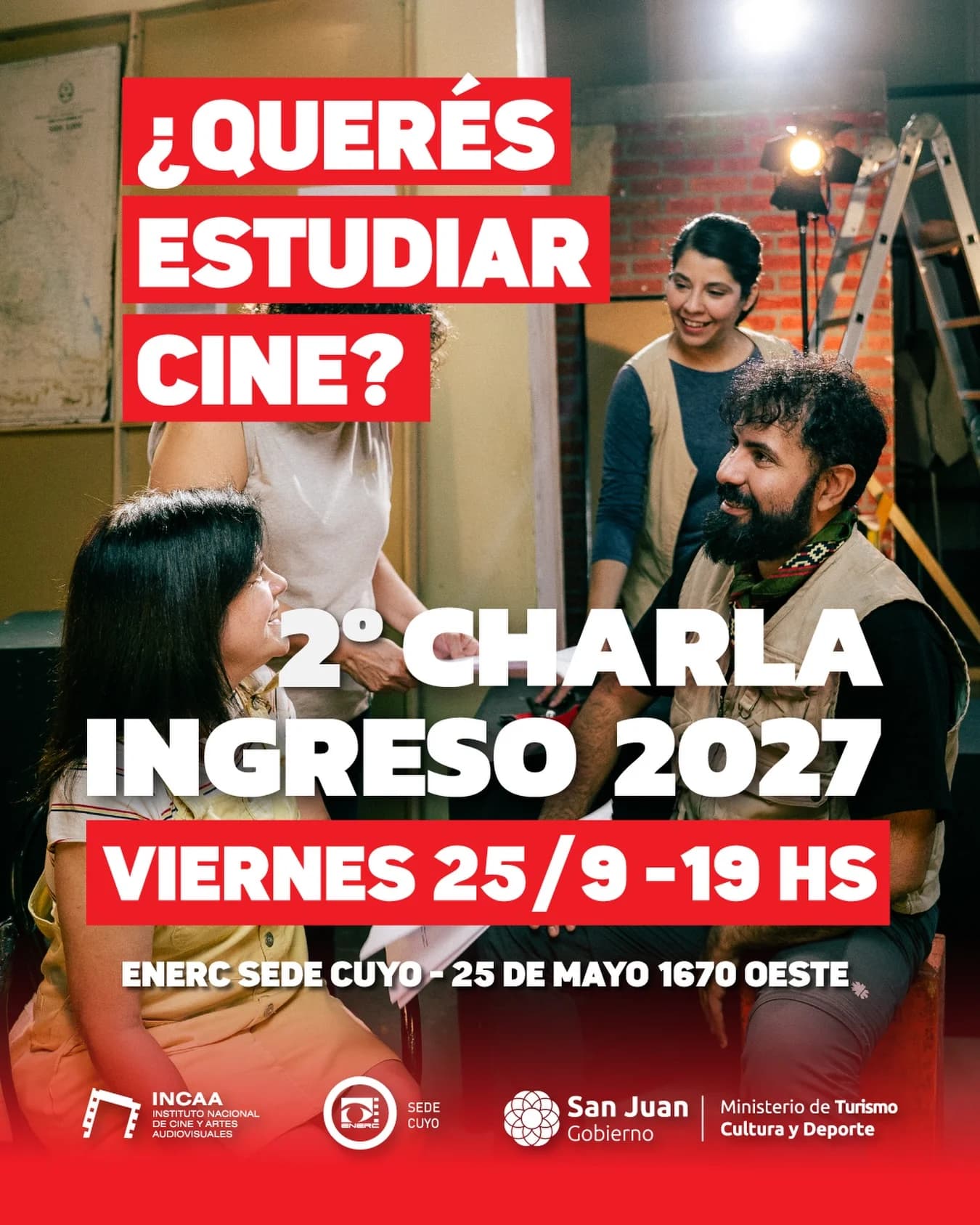 ¿Queres Estudiar Cine? - 2° Charla Ingreso