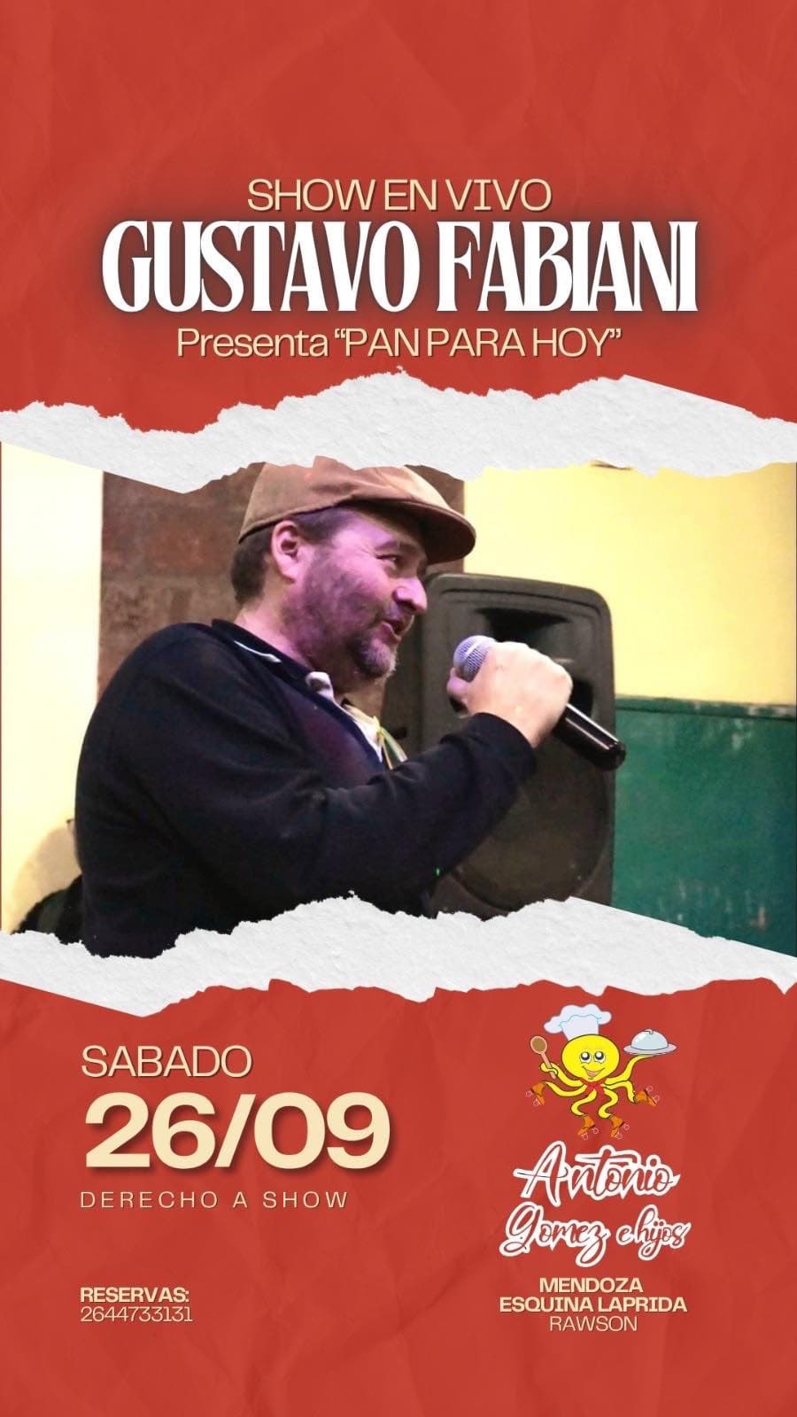 Gustavo Fabiani: “Pan Para Hoy”
