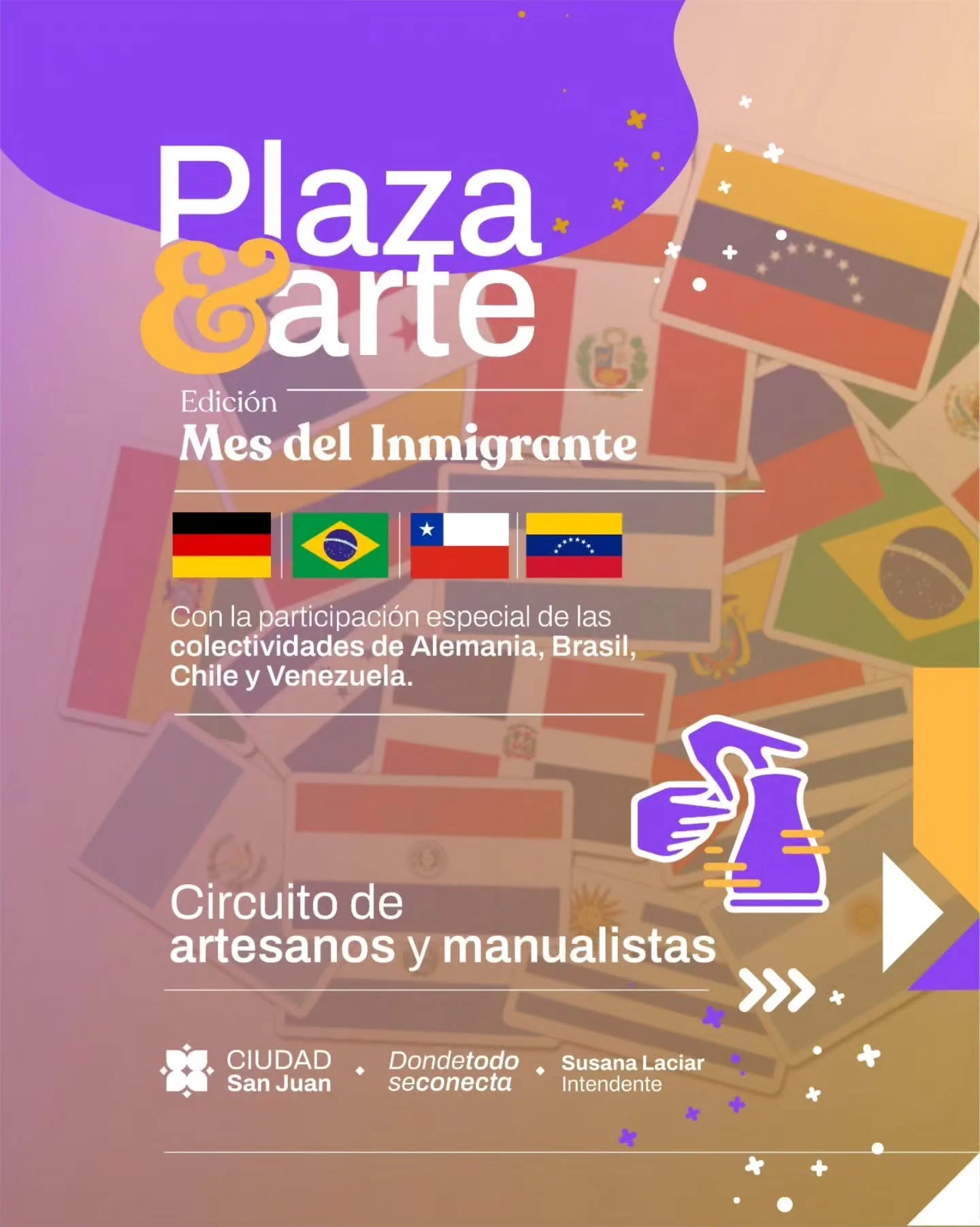 Plaza & Arte - Edicion Mes del Inmigrante