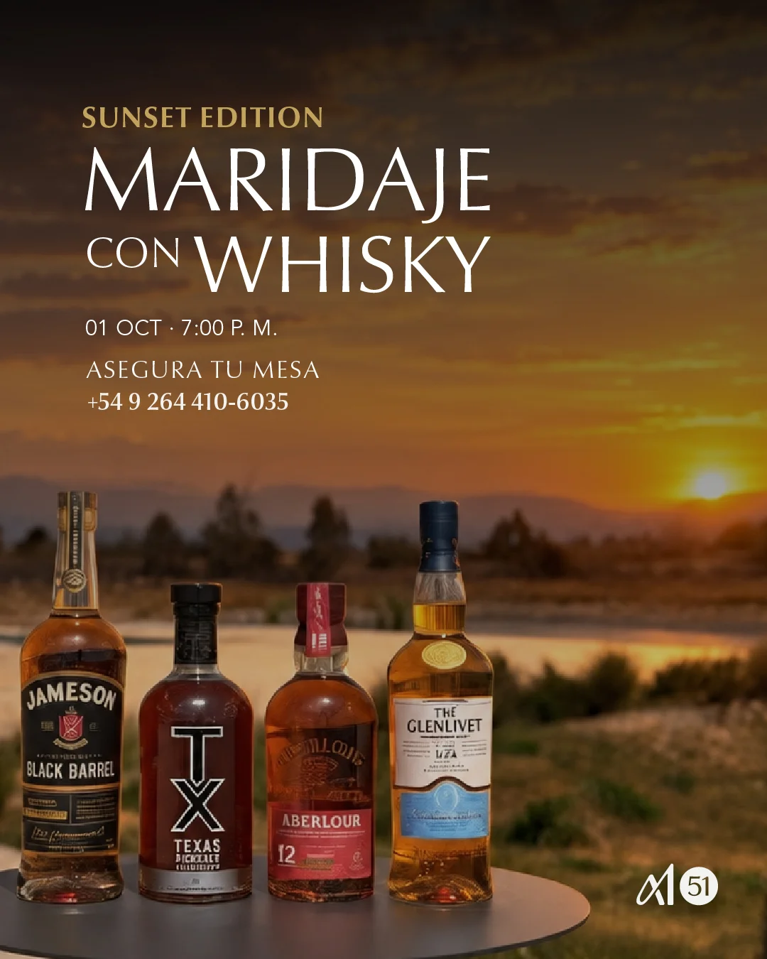 Sunset Edition - Maridaje Con Whisky