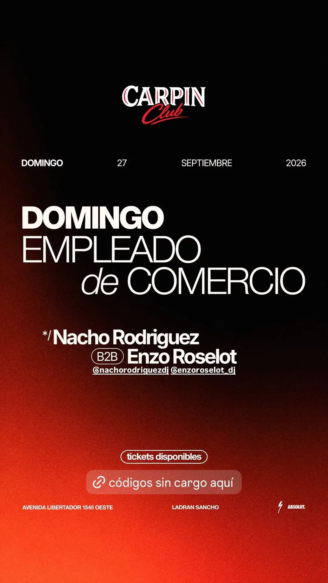 Domingo Empleado de Comercio