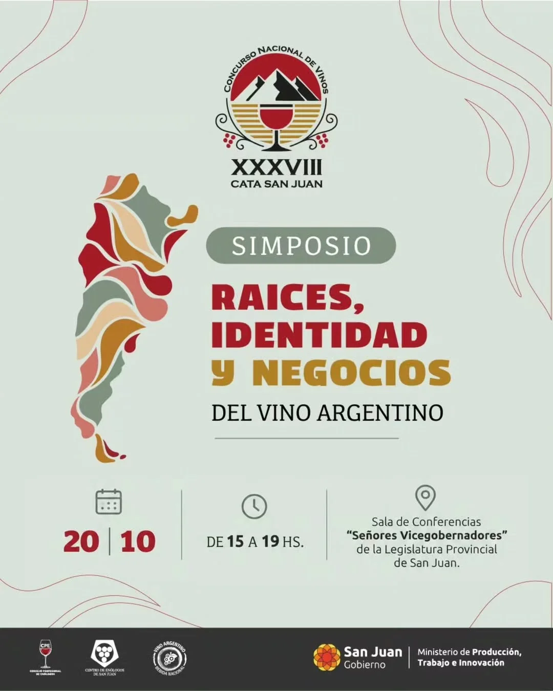 Raices, Identidad y Negocios del Vino Argentino — Conferencias