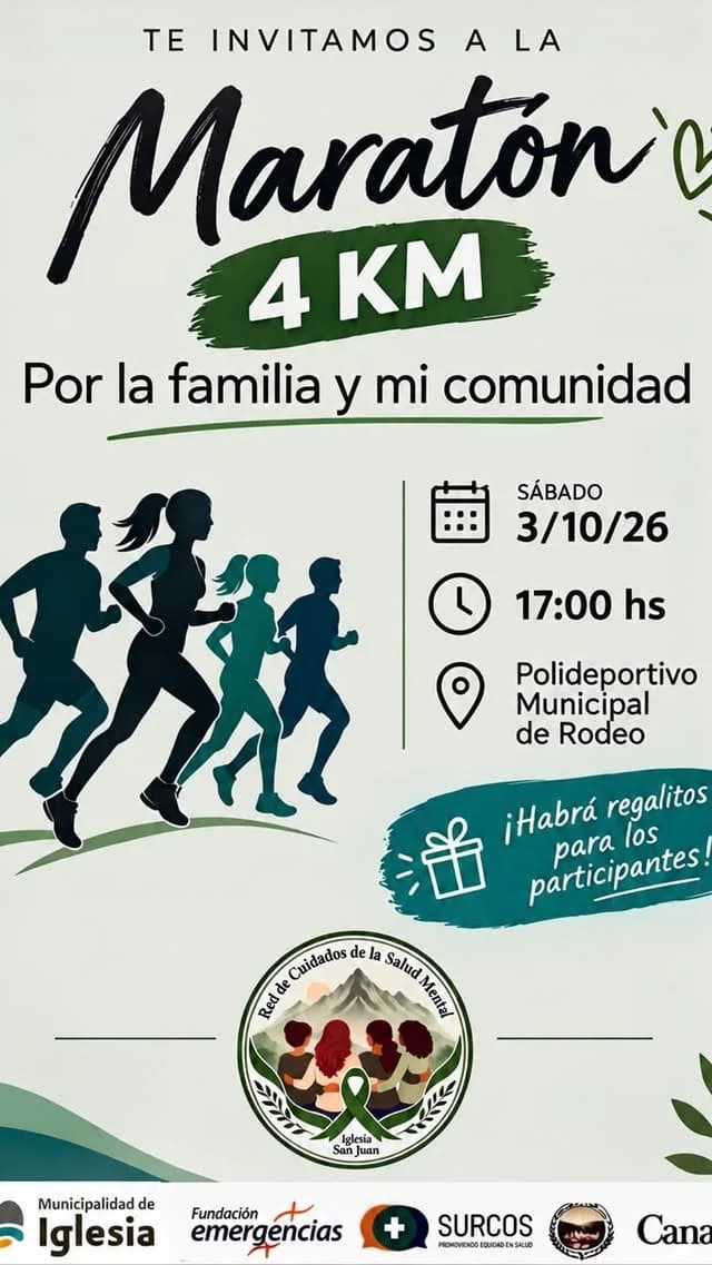 Maraton 4 Km - Por la Familia y mi Comunidad